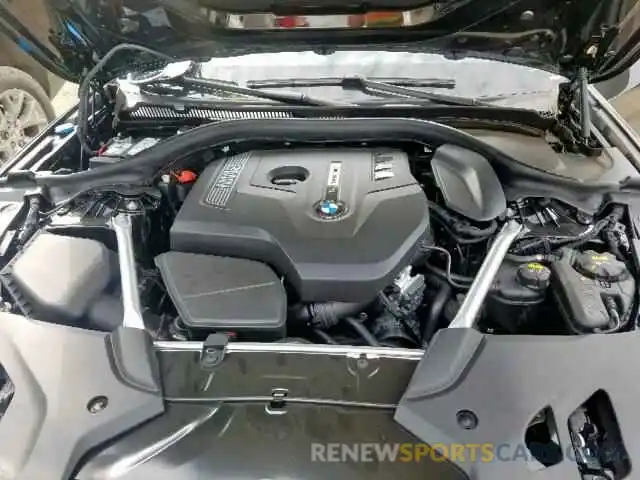 7 Фотография поврежденного автомобиля WBAJA5C52KBX86989 BMW 5 SERIES 2019