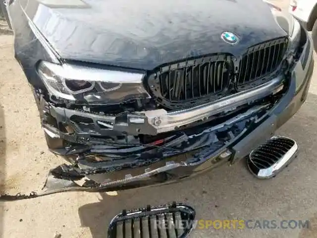 9 Photograph of a damaged car WBAJA5C52KBX86989 BMW 5 SERIES 2019
