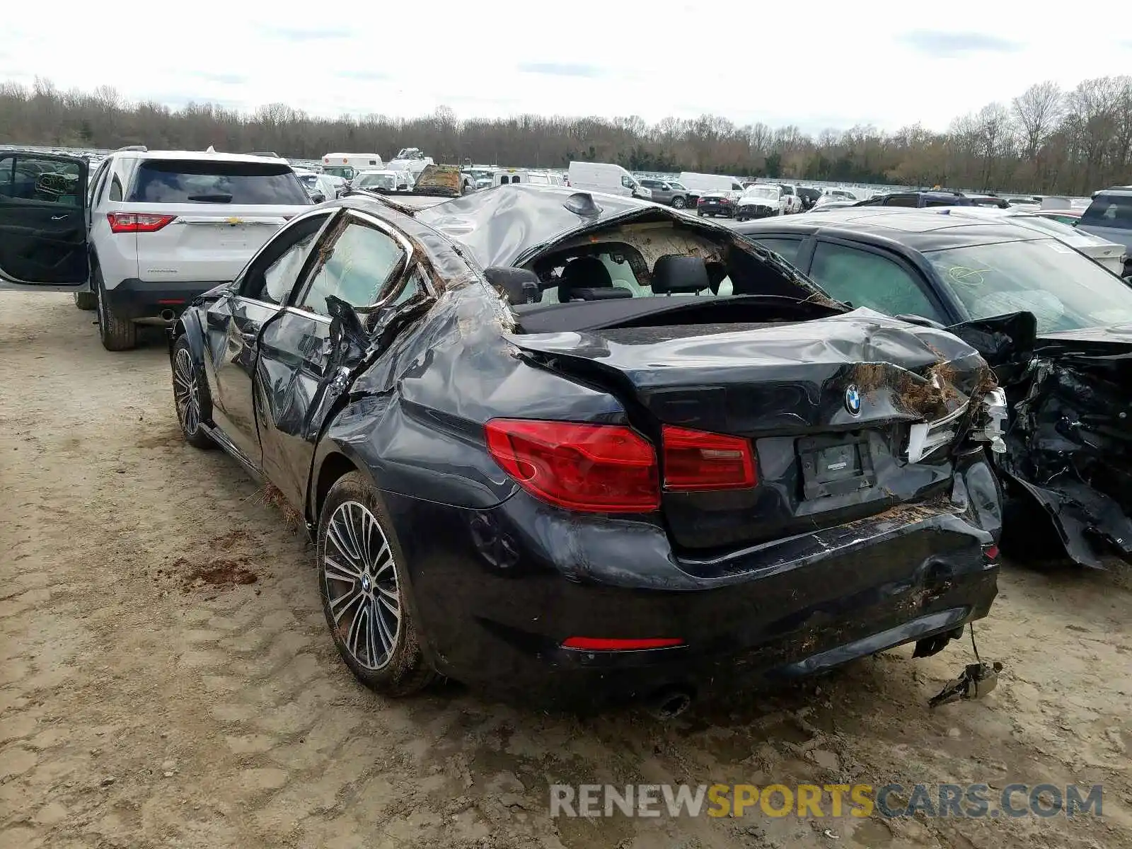 3 Photograph of a damaged car WBAJA5C52KBX87026 BMW 5 SERIES 2019