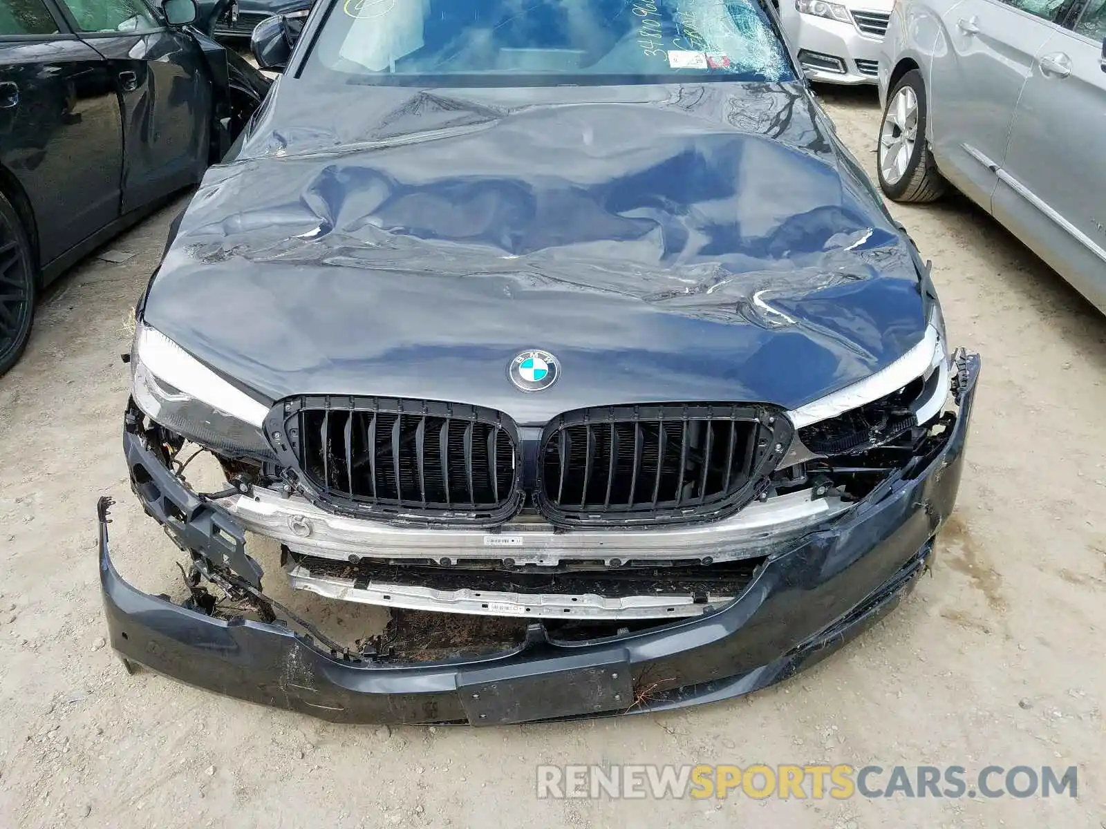 7 Photograph of a damaged car WBAJA5C52KBX87026 BMW 5 SERIES 2019