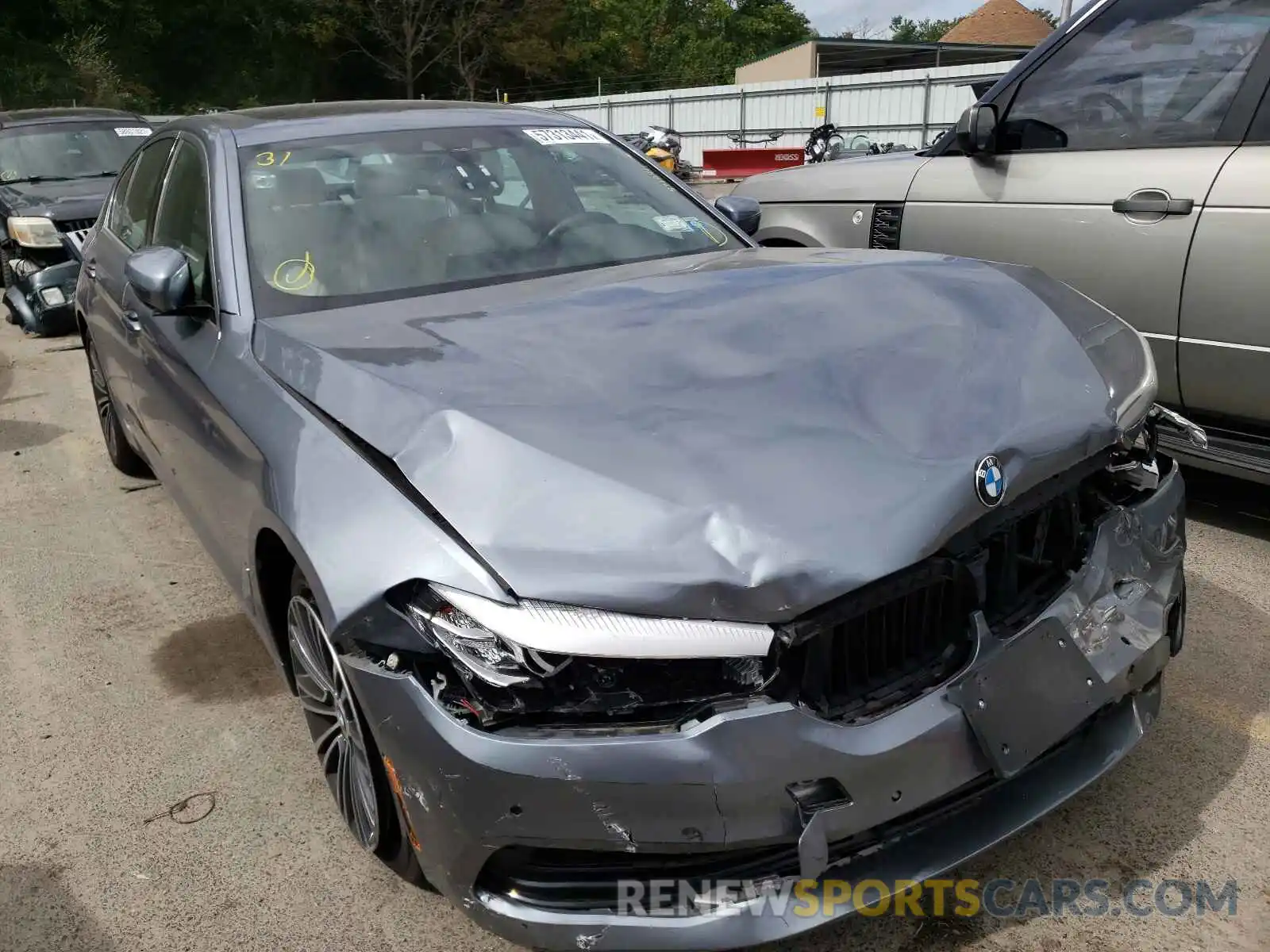 1 Photograph of a damaged car WBAJA5C52KBX87169 BMW 5 SERIES 2019