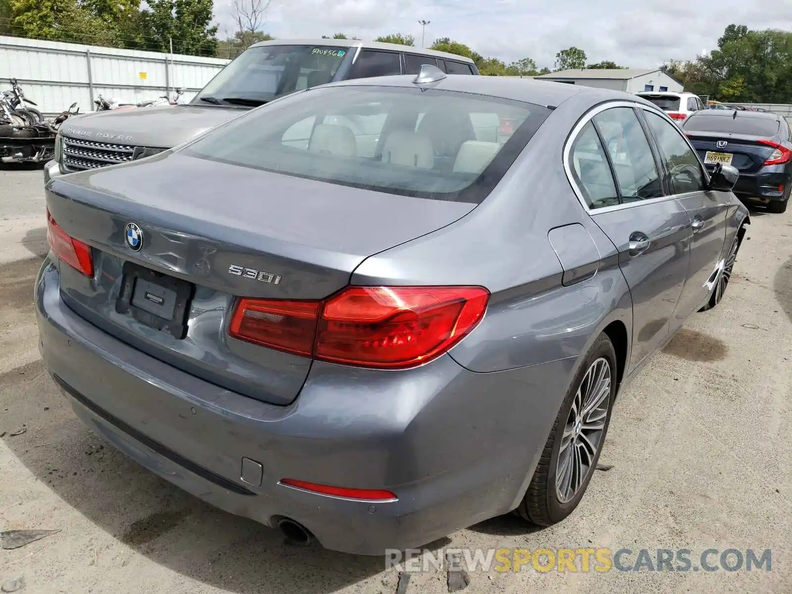 4 Photograph of a damaged car WBAJA5C52KBX87169 BMW 5 SERIES 2019