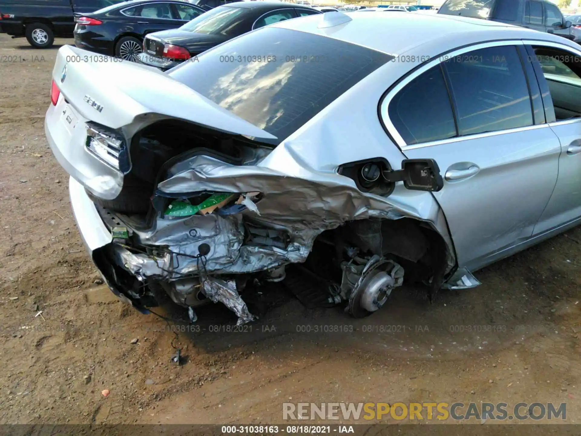 6 Photograph of a damaged car WBAJA5C52KBX87429 BMW 5 SERIES 2019