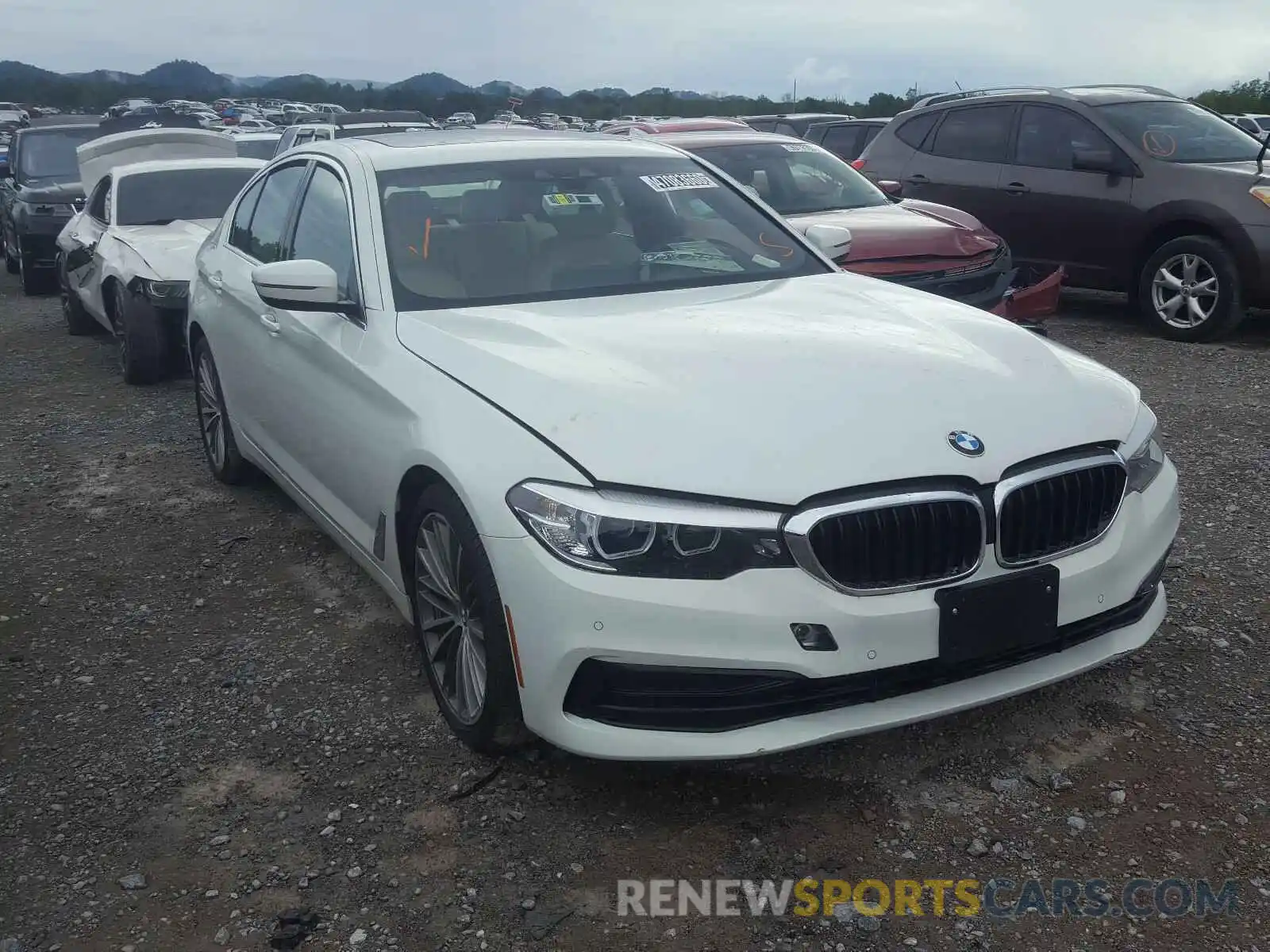 1 Photograph of a damaged car WBAJA5C52KBX87639 BMW 5 SERIES 2019