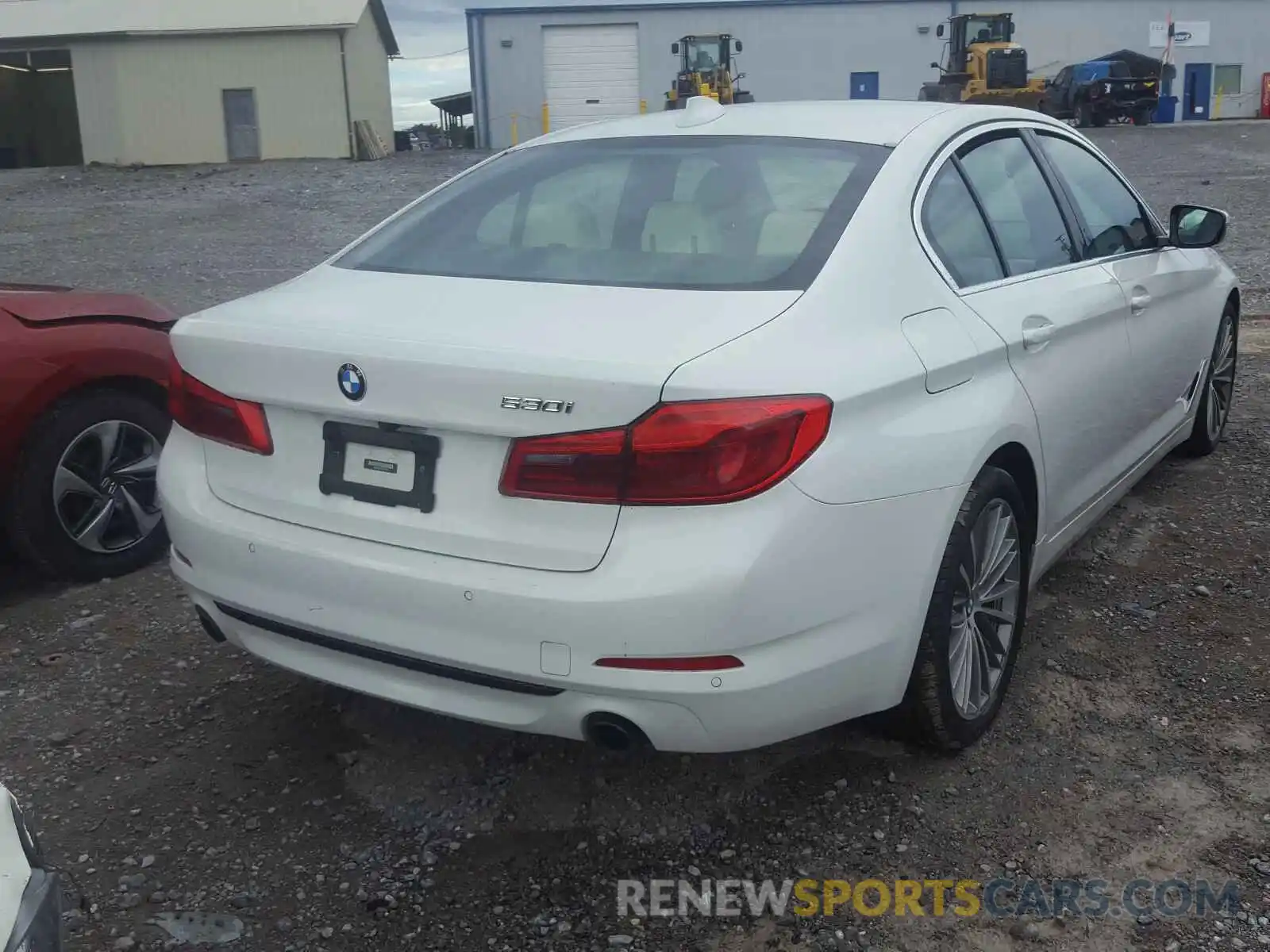 4 Photograph of a damaged car WBAJA5C52KBX87639 BMW 5 SERIES 2019