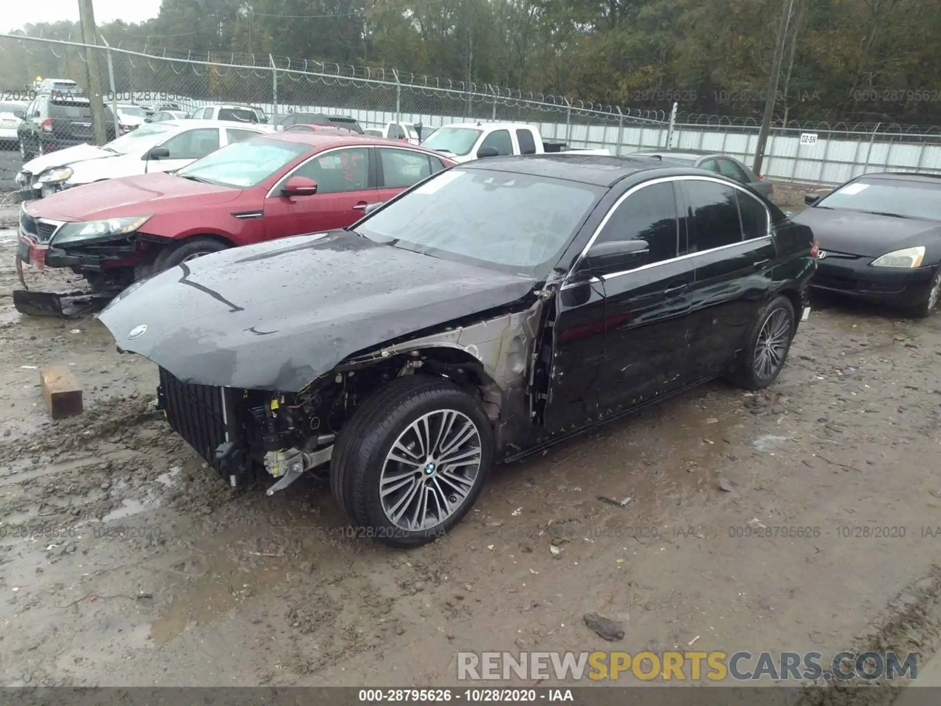 2 Photograph of a damaged car WBAJA5C52KG901058 BMW 5 SERIES 2019