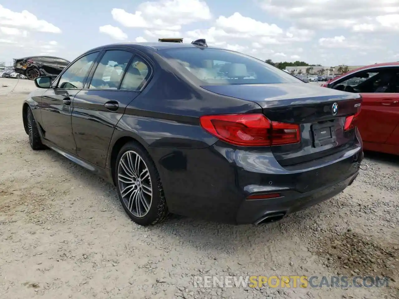 3 Photograph of a damaged car WBAJA5C52KWA57807 BMW 5 SERIES 2019