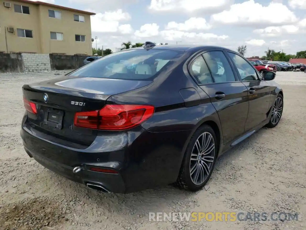 4 Photograph of a damaged car WBAJA5C52KWA57807 BMW 5 SERIES 2019