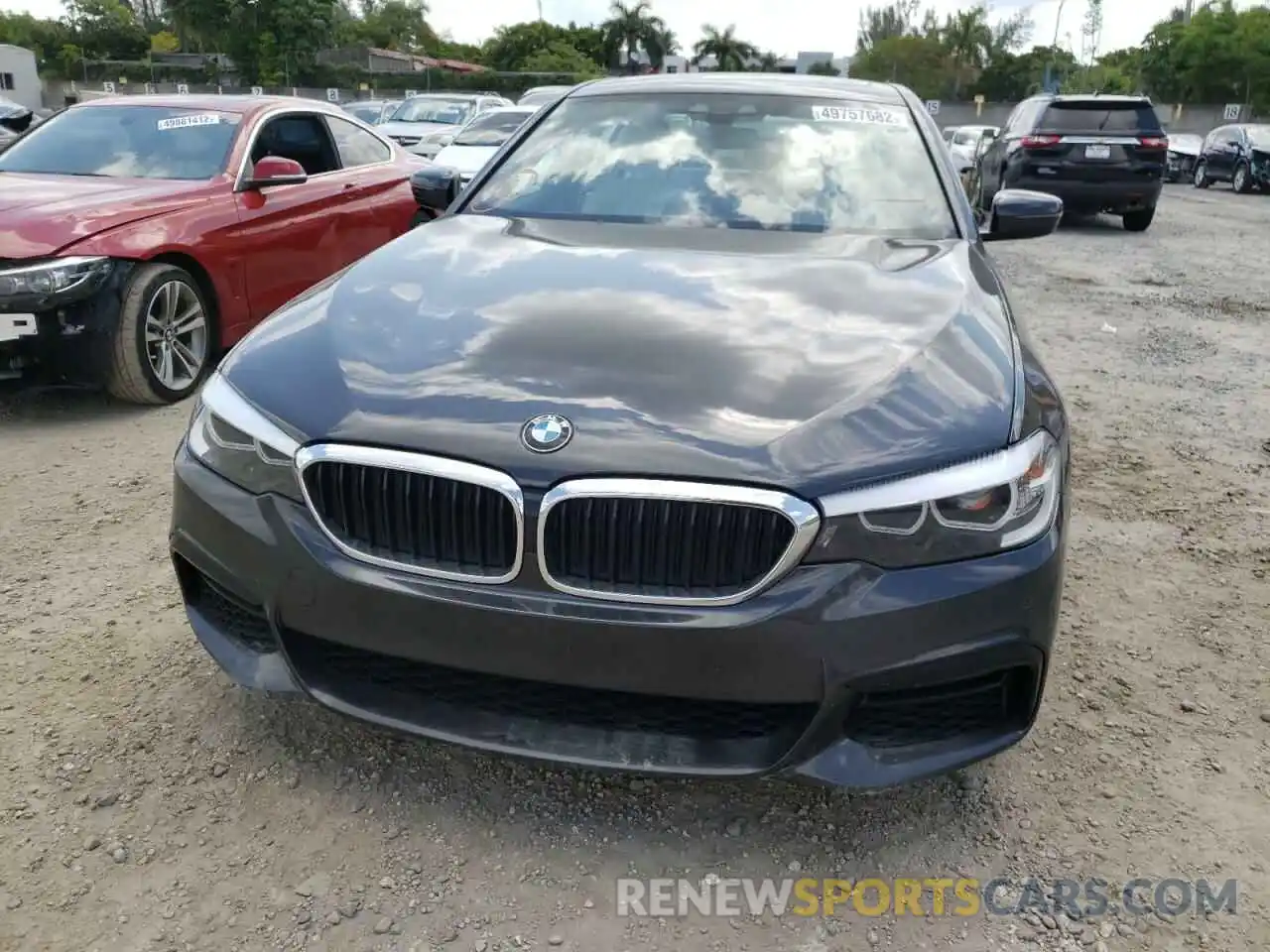 9 Photograph of a damaged car WBAJA5C52KWA57807 BMW 5 SERIES 2019