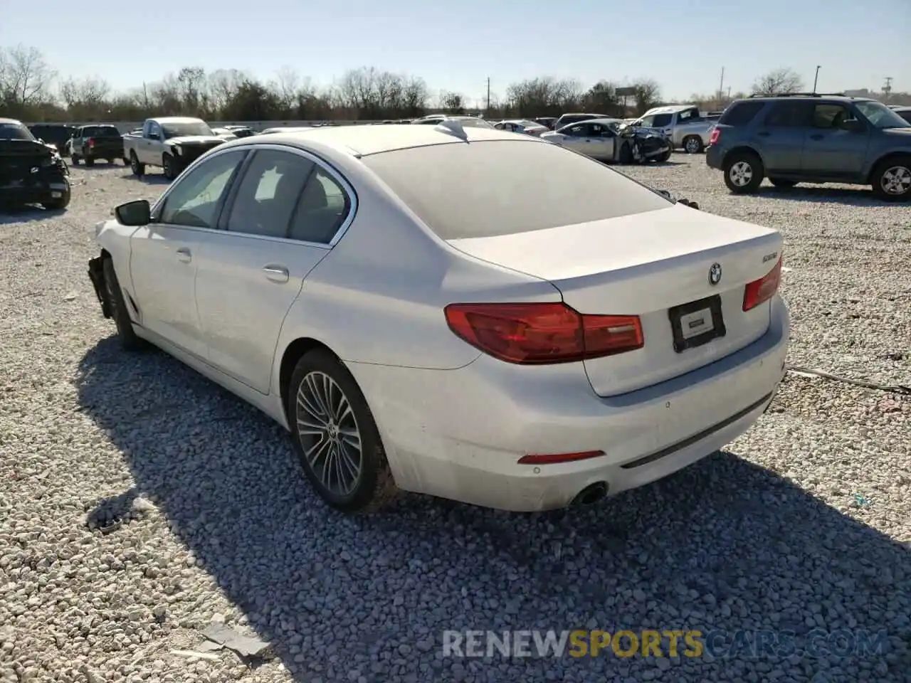 3 Photograph of a damaged car WBAJA5C52KWW07827 BMW 5 SERIES 2019