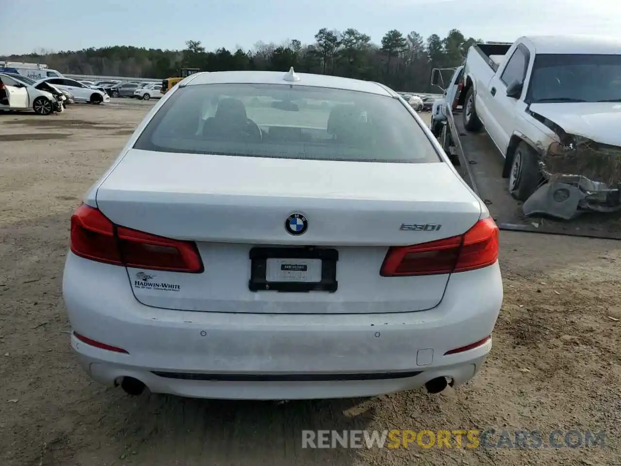 6 Photograph of a damaged car WBAJA5C52KWW07908 BMW 5 SERIES 2019