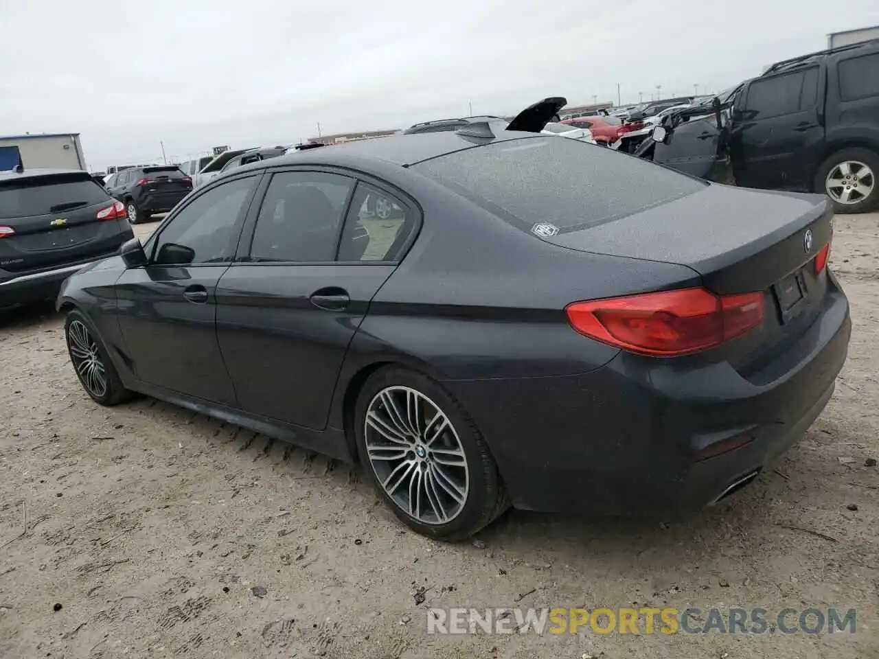 2 Photograph of a damaged car WBAJA5C52KWW11005 BMW 5 SERIES 2019