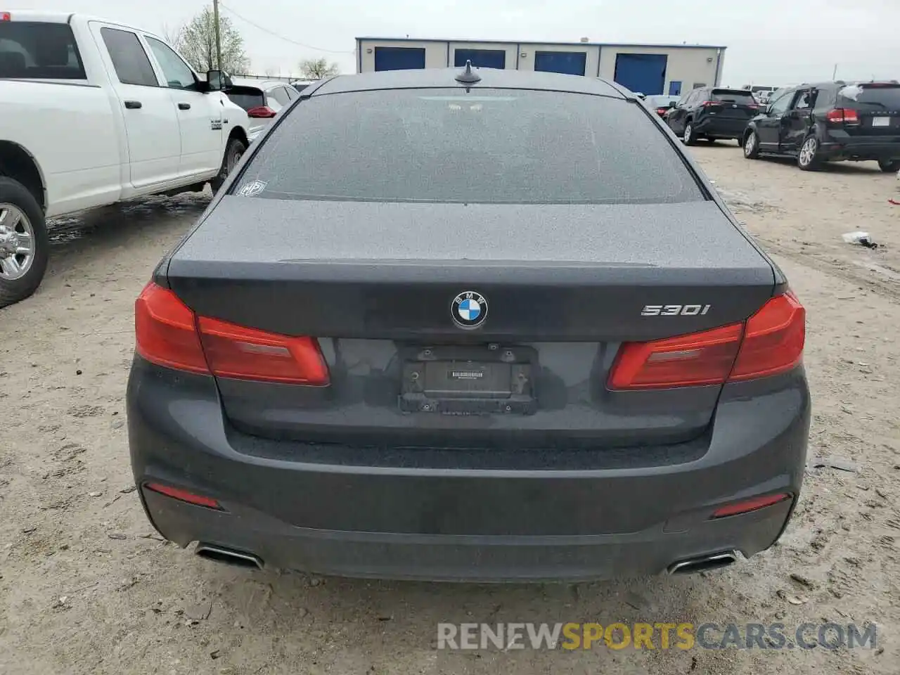 6 Photograph of a damaged car WBAJA5C52KWW11005 BMW 5 SERIES 2019