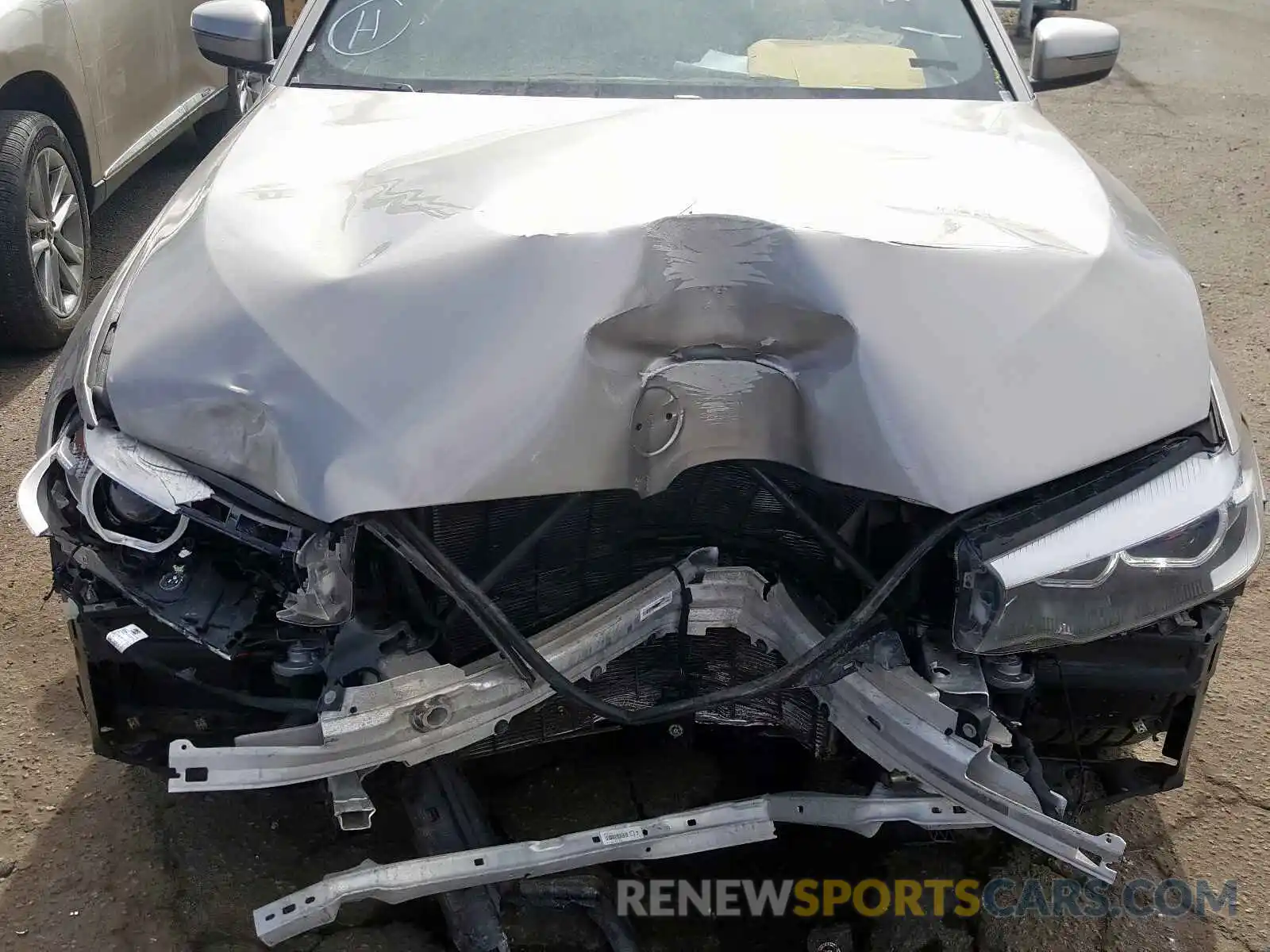 7 Photograph of a damaged car WBAJA5C52KWW43789 BMW 5 SERIES 2019