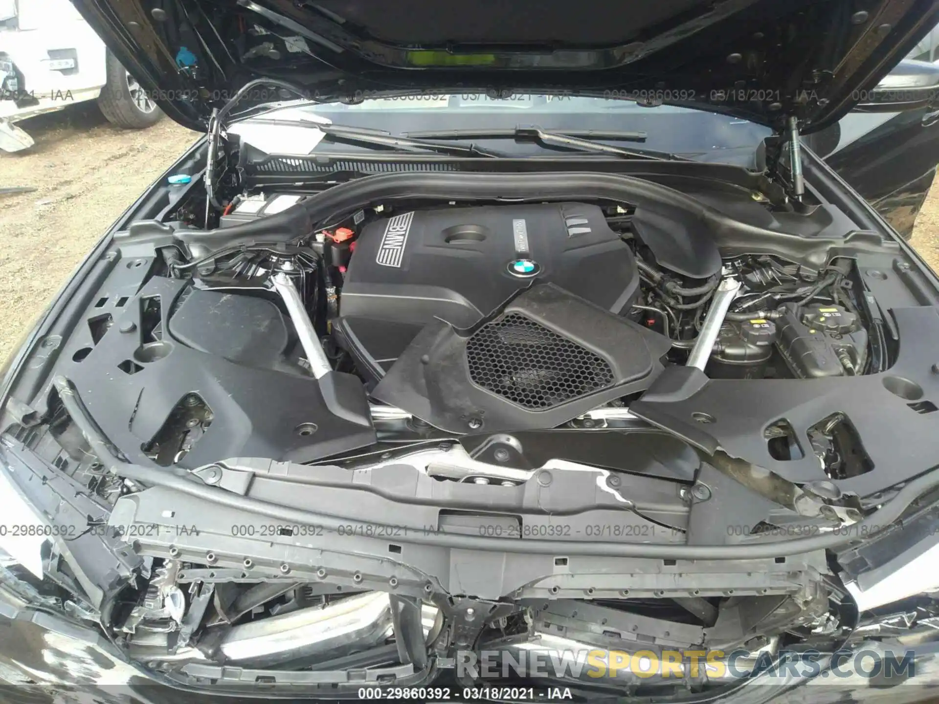10 Photograph of a damaged car WBAJA5C52KWW46109 BMW 5 SERIES 2019