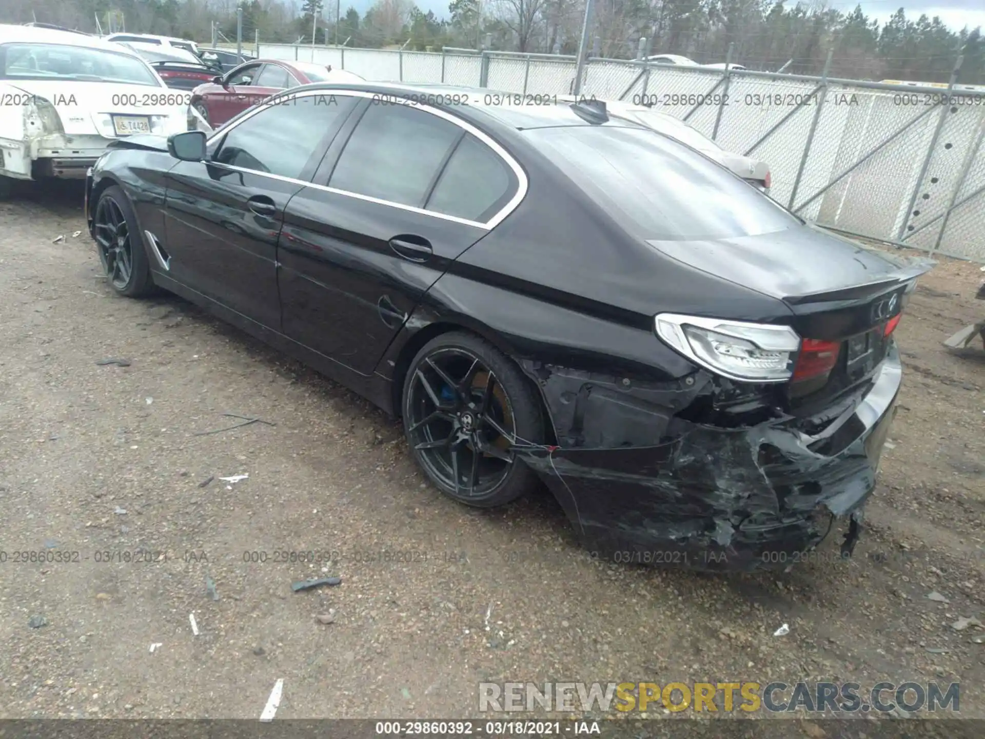 3 Photograph of a damaged car WBAJA5C52KWW46109 BMW 5 SERIES 2019