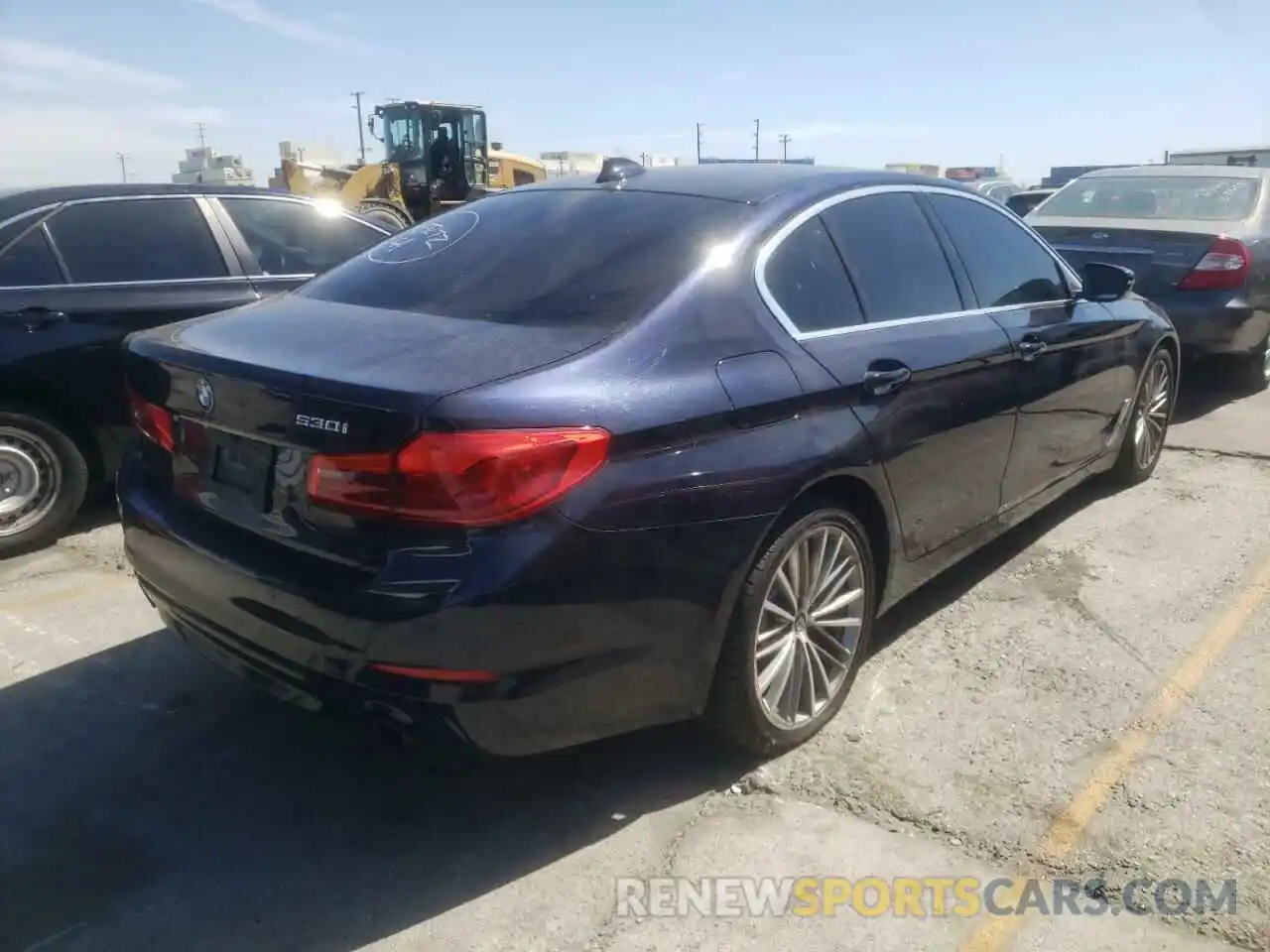 4 Photograph of a damaged car WBAJA5C52KWW49446 BMW 5 SERIES 2019