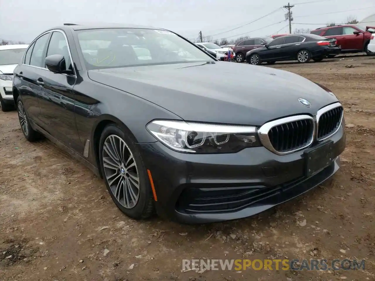 1 Photograph of a damaged car WBAJA5C52KWW49656 BMW 5 SERIES 2019