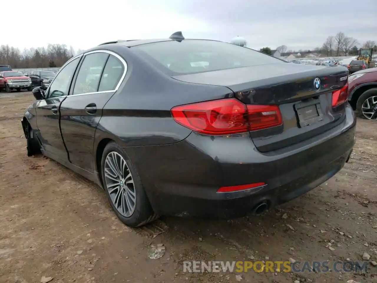 3 Photograph of a damaged car WBAJA5C52KWW49656 BMW 5 SERIES 2019