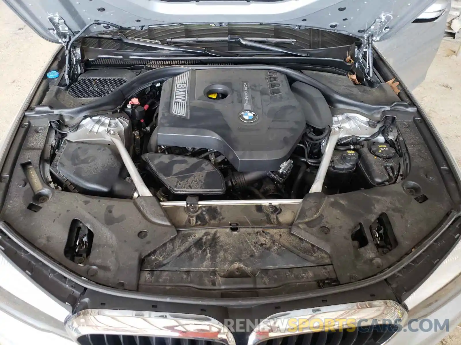 7 Photograph of a damaged car WBAJA5C53KBX46601 BMW 5 SERIES 2019