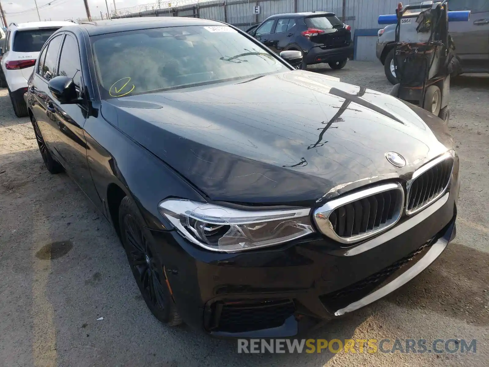 1 Photograph of a damaged car WBAJA5C53KBX49093 BMW 5 SERIES 2019