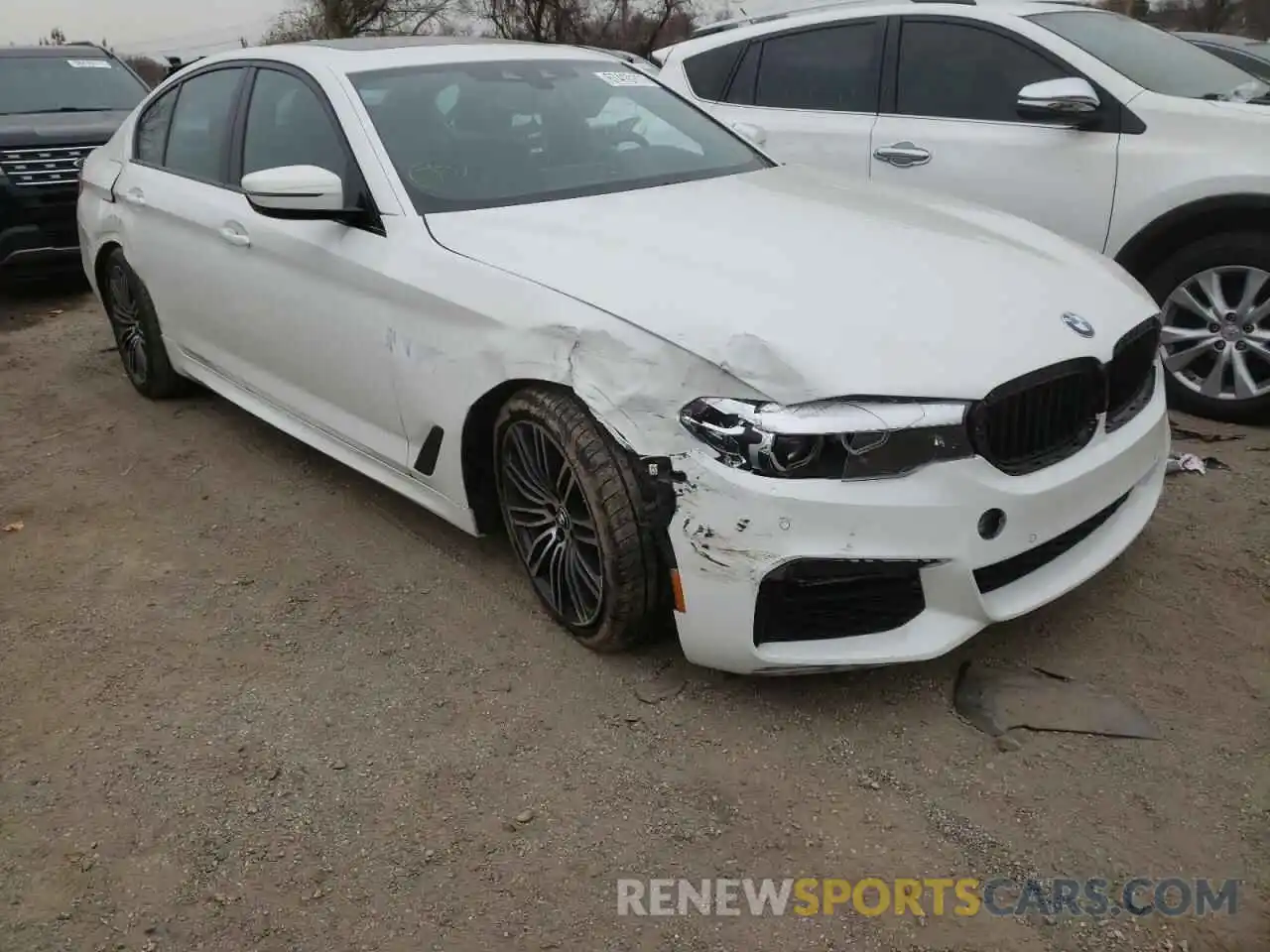 1 Photograph of a damaged car WBAJA5C53KBX86662 BMW 5 SERIES 2019