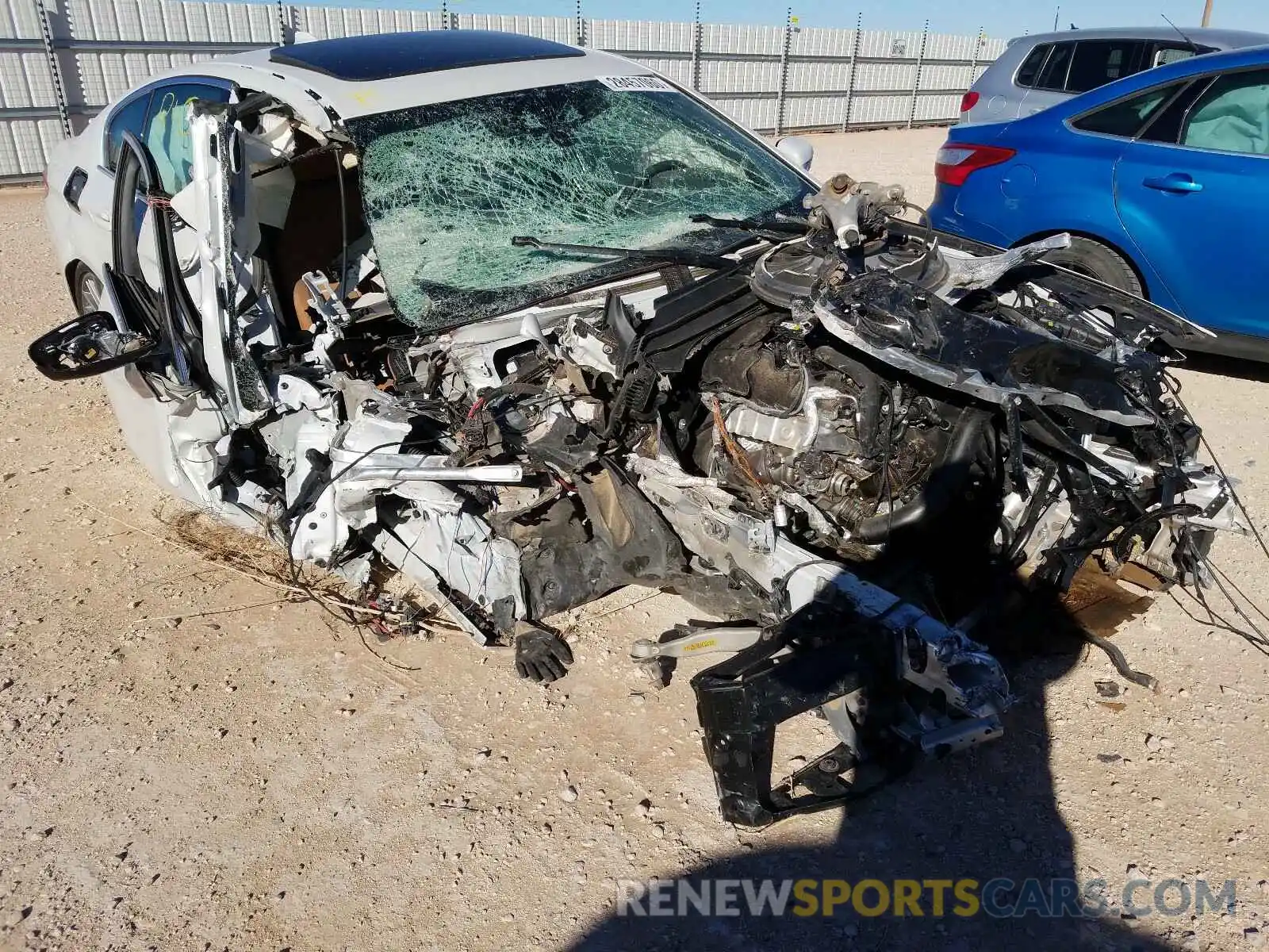 1 Photograph of a damaged car WBAJA5C53KBX86807 BMW 5 SERIES 2019