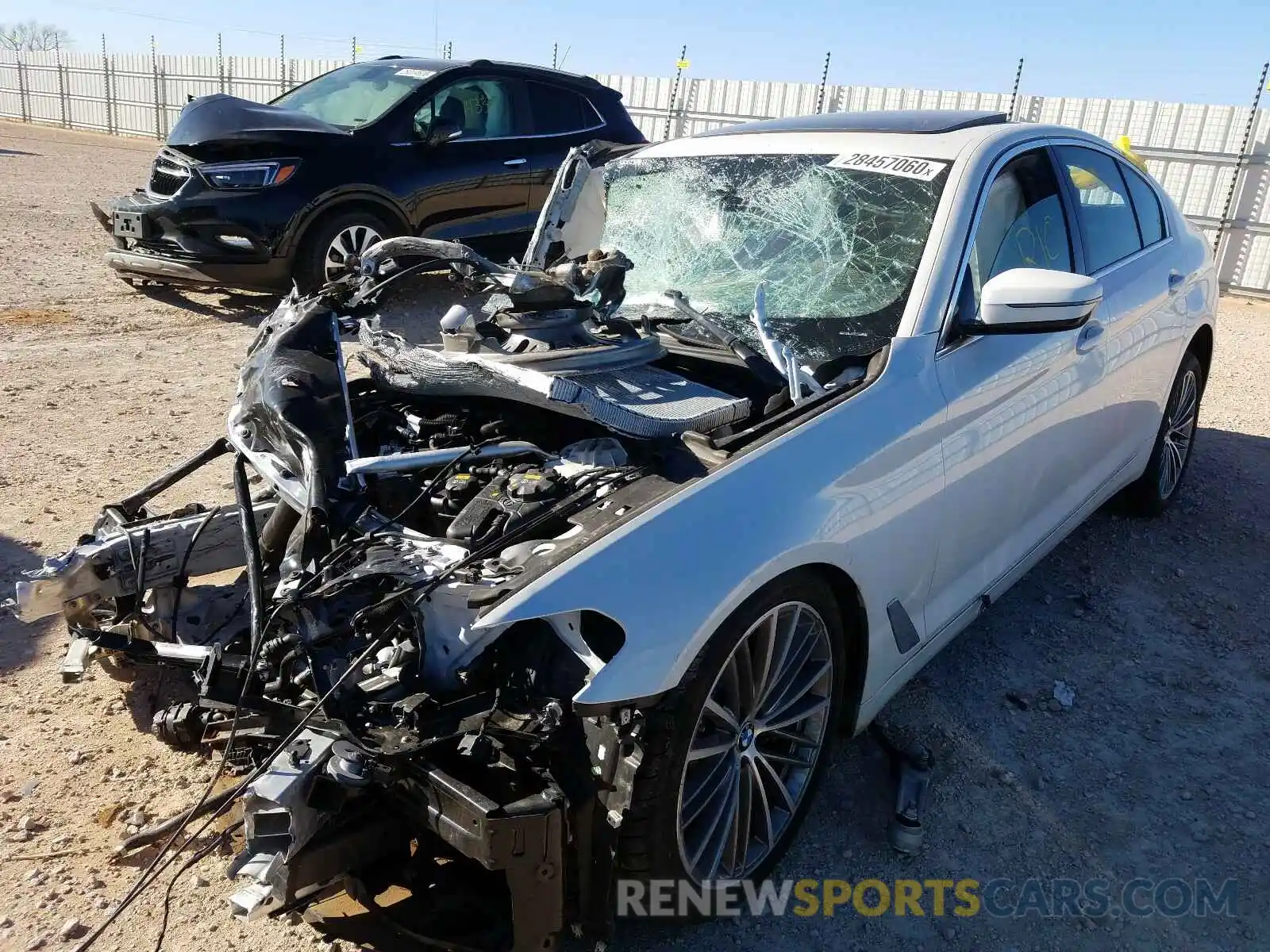 2 Photograph of a damaged car WBAJA5C53KBX86807 BMW 5 SERIES 2019