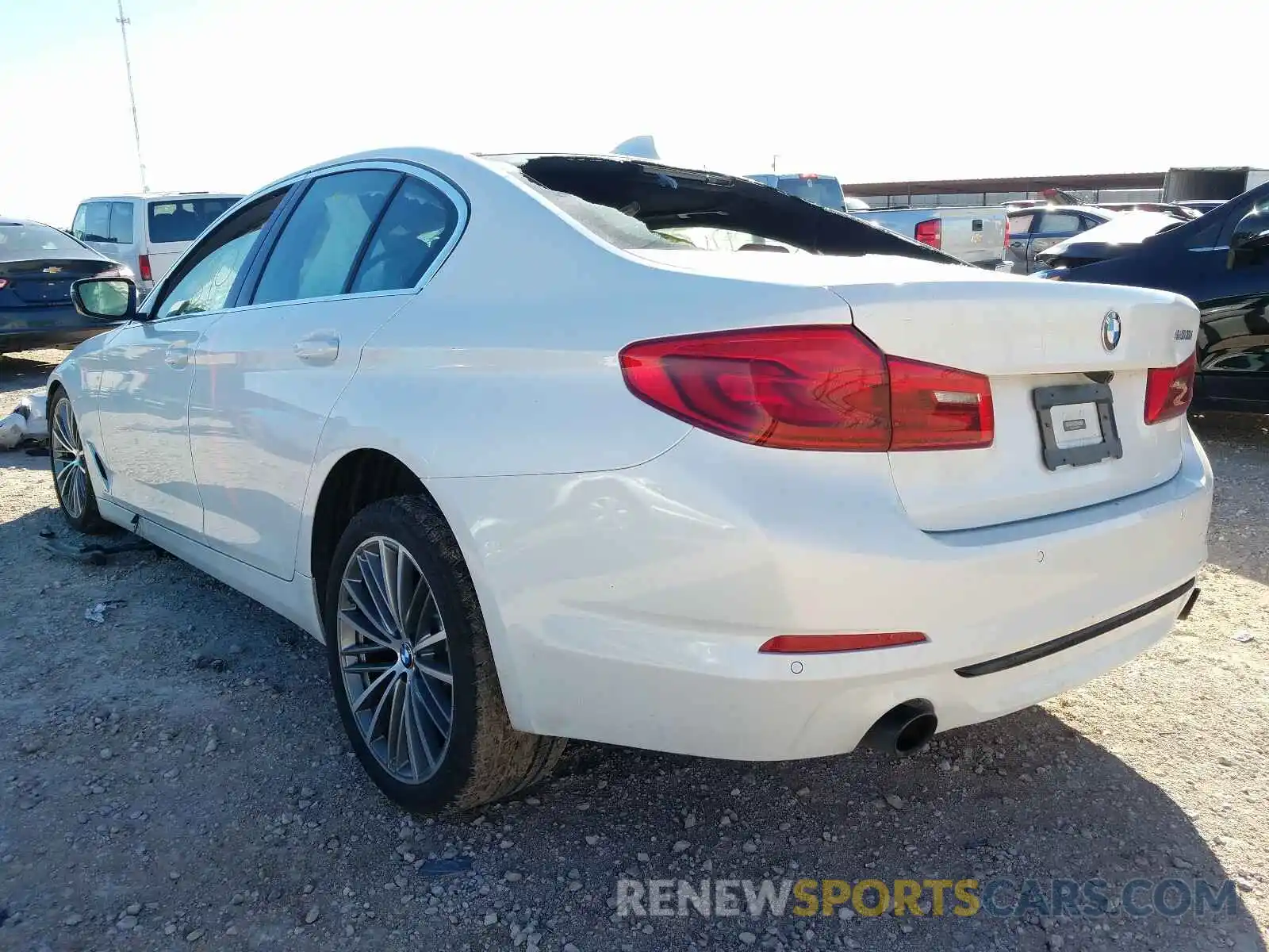 3 Photograph of a damaged car WBAJA5C53KBX86807 BMW 5 SERIES 2019