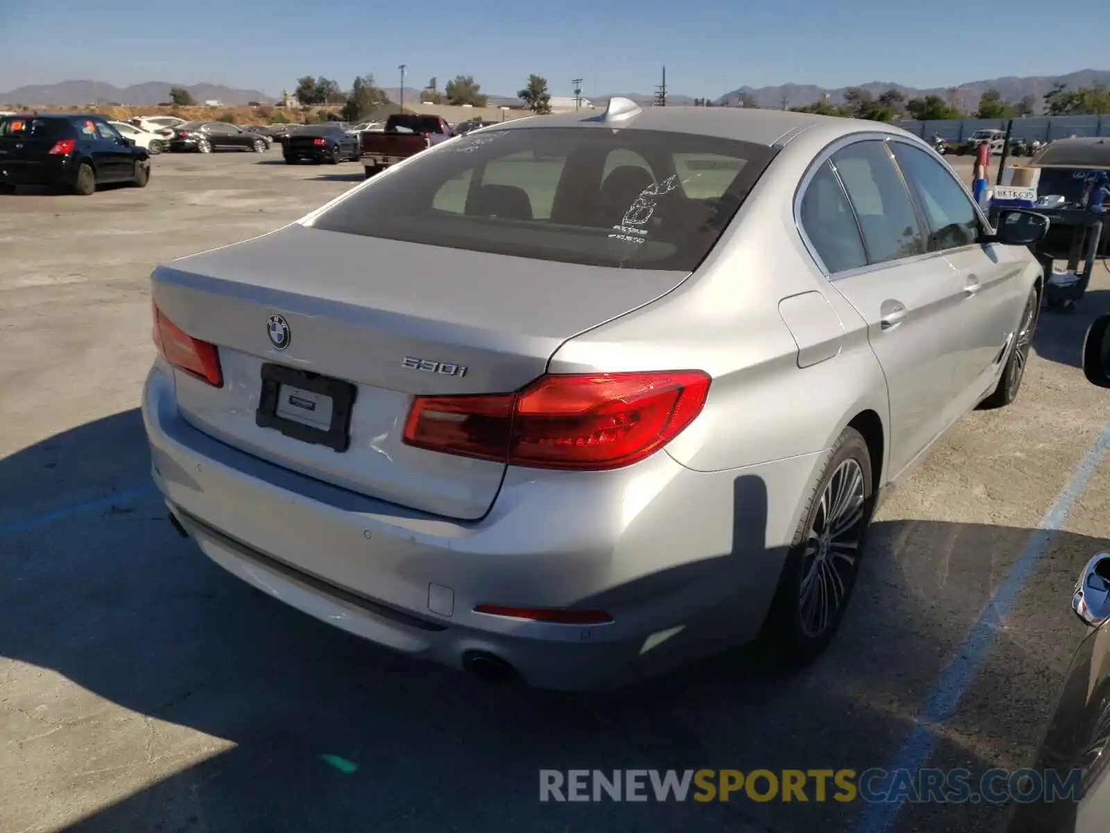 4 Photograph of a damaged car WBAJA5C53KBX87200 BMW 5 SERIES 2019