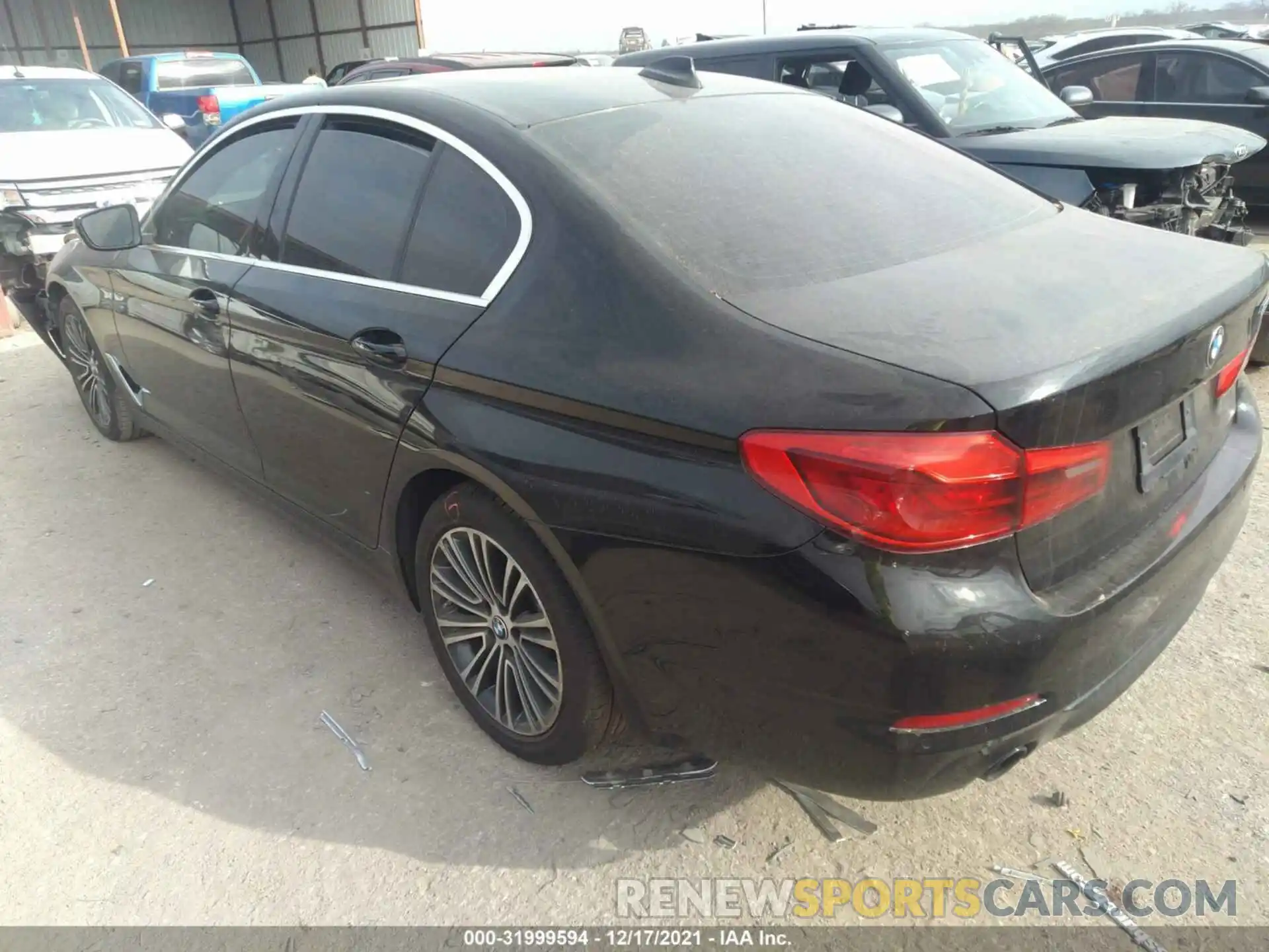 3 Фотография поврежденного автомобиля WBAJA5C53KBX87407 BMW 5 SERIES 2019