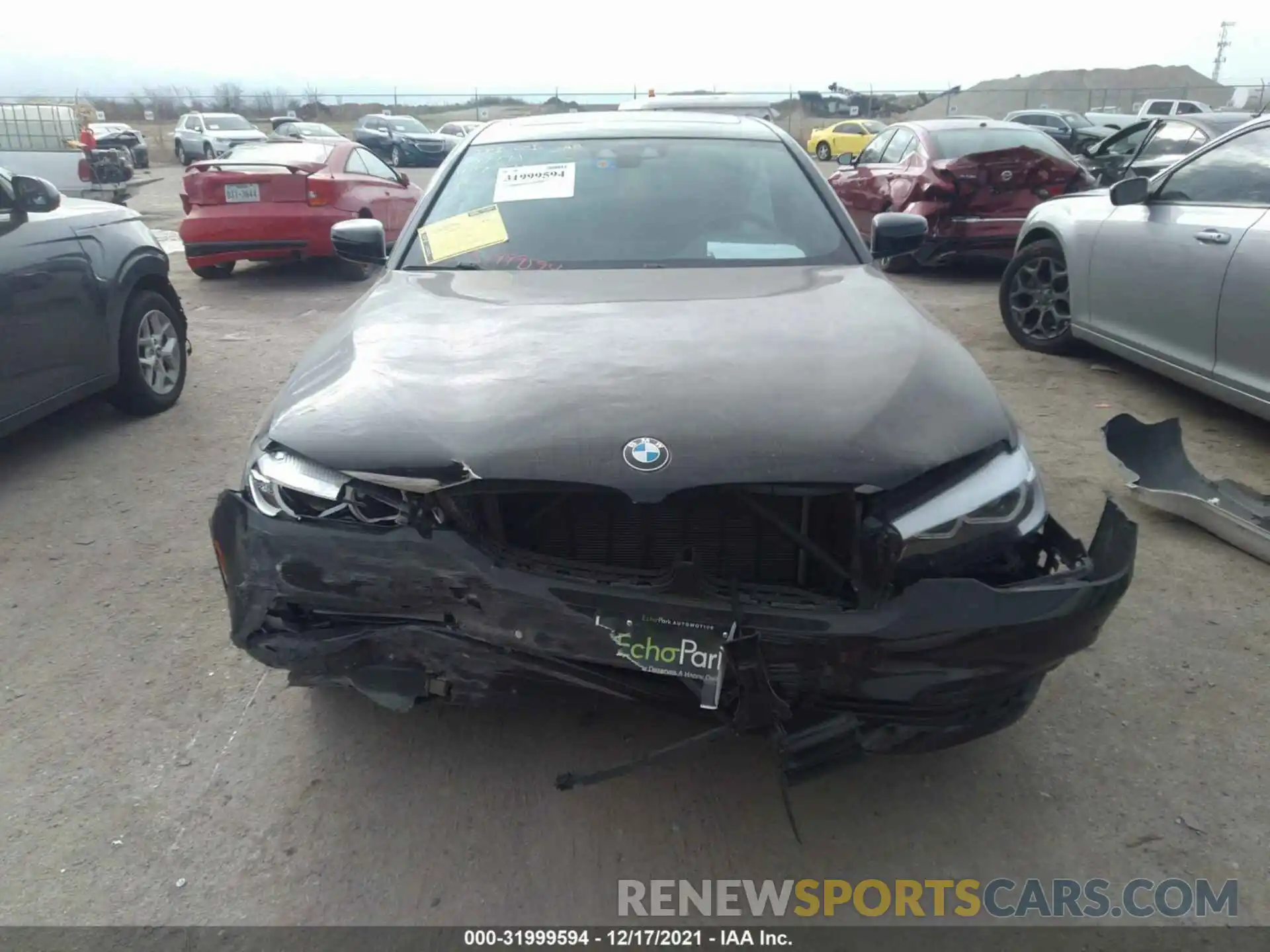 6 Photograph of a damaged car WBAJA5C53KBX87407 BMW 5 SERIES 2019