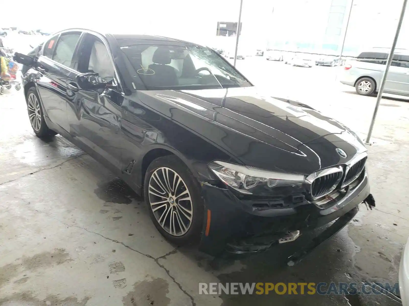 1 Photograph of a damaged car WBAJA5C53KBX88220 BMW 5 SERIES 2019