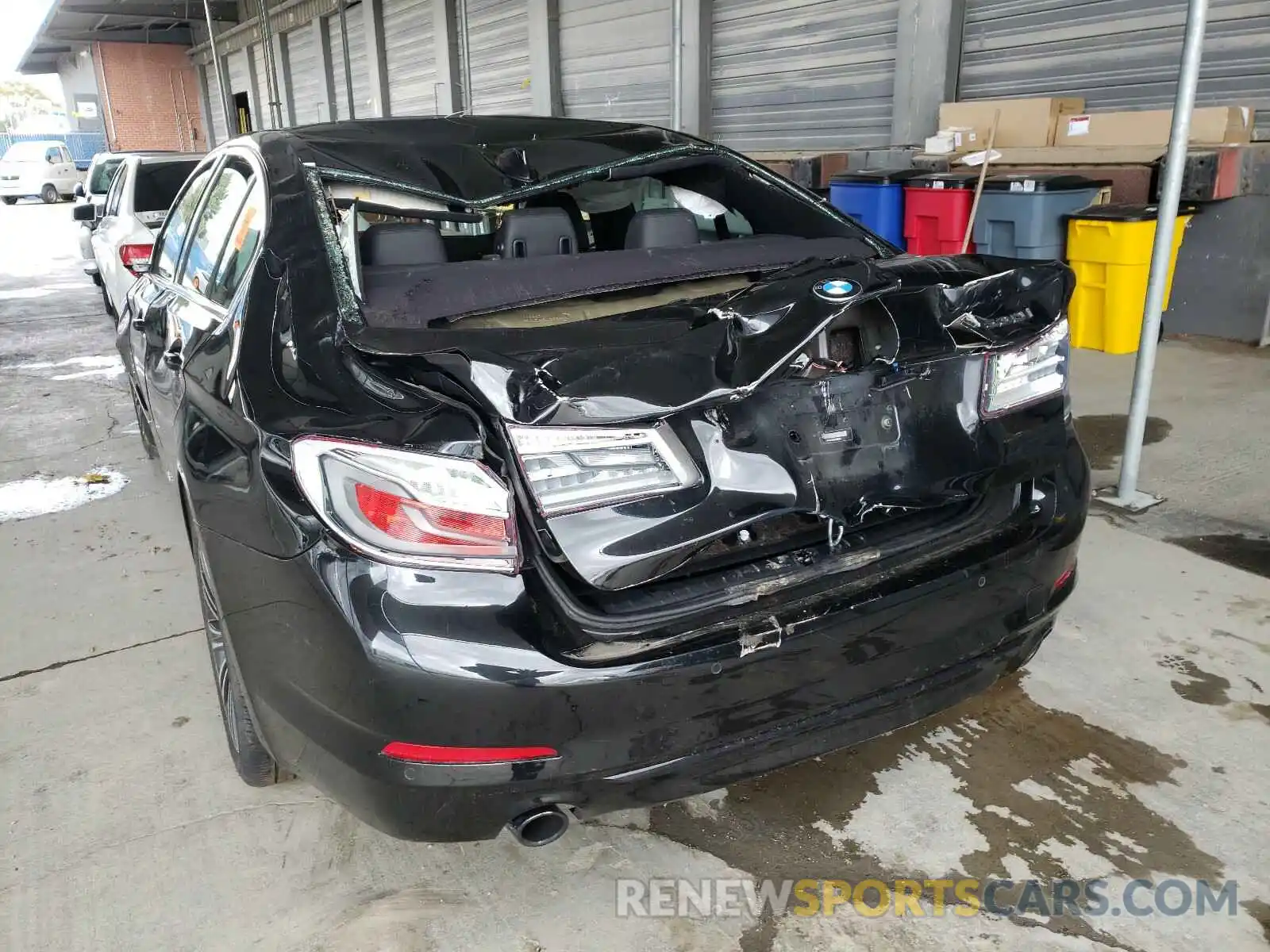 9 Photograph of a damaged car WBAJA5C53KBX88220 BMW 5 SERIES 2019