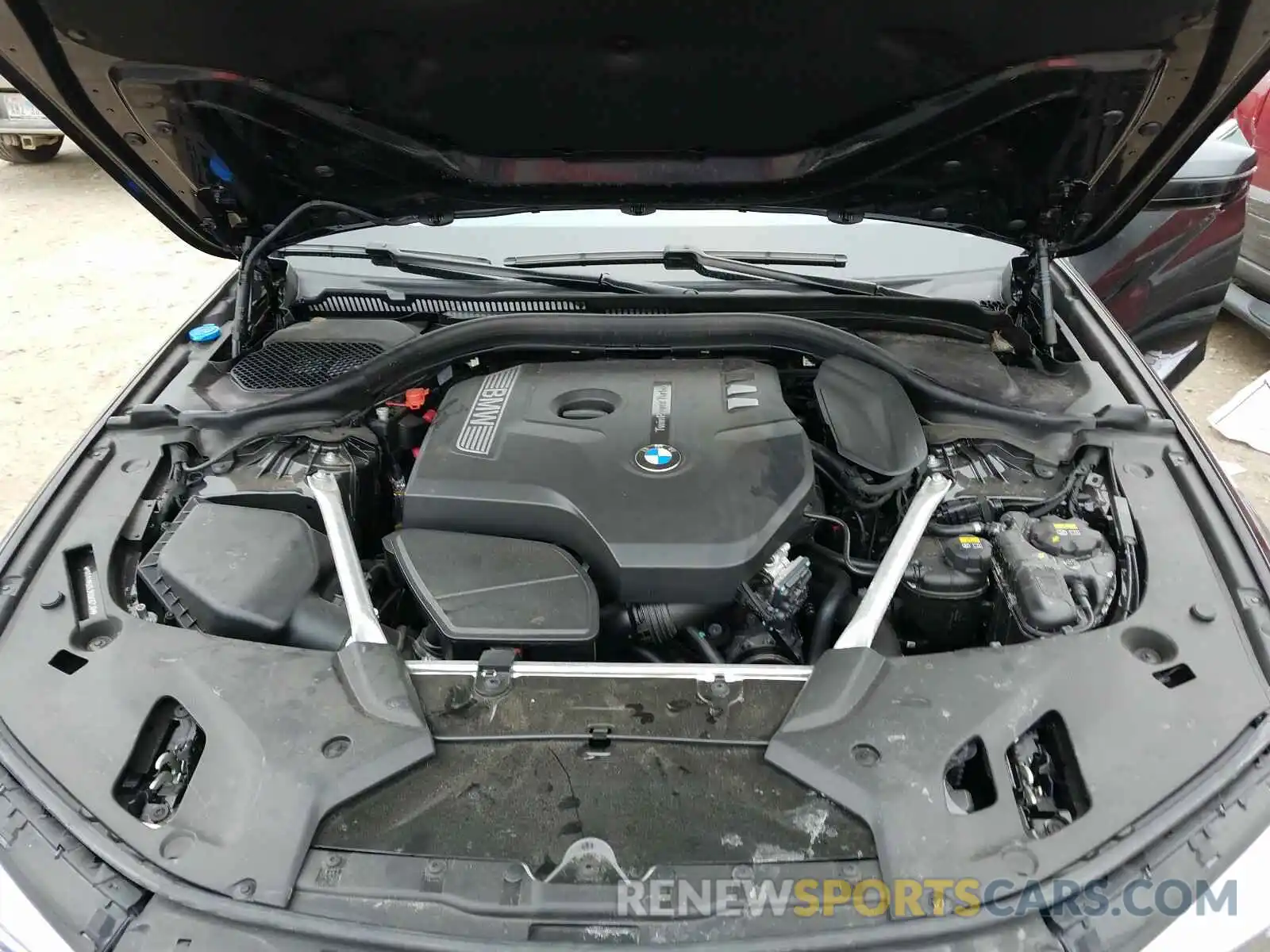 7 Фотография поврежденного автомобиля WBAJA5C53KG900730 BMW 5 SERIES 2019