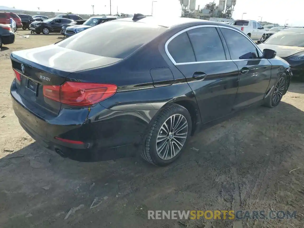 3 Photograph of a damaged car WBAJA5C53KG901134 BMW 5 SERIES 2019