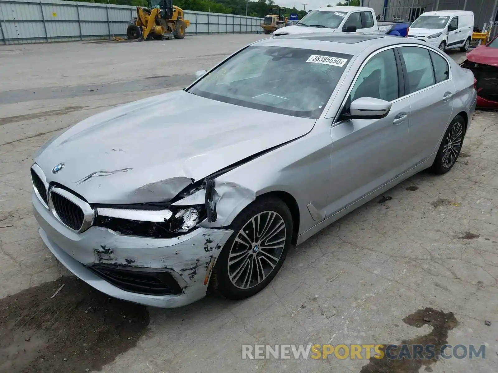 2 Photograph of a damaged car WBAJA5C53KG901201 BMW 5 SERIES 2019