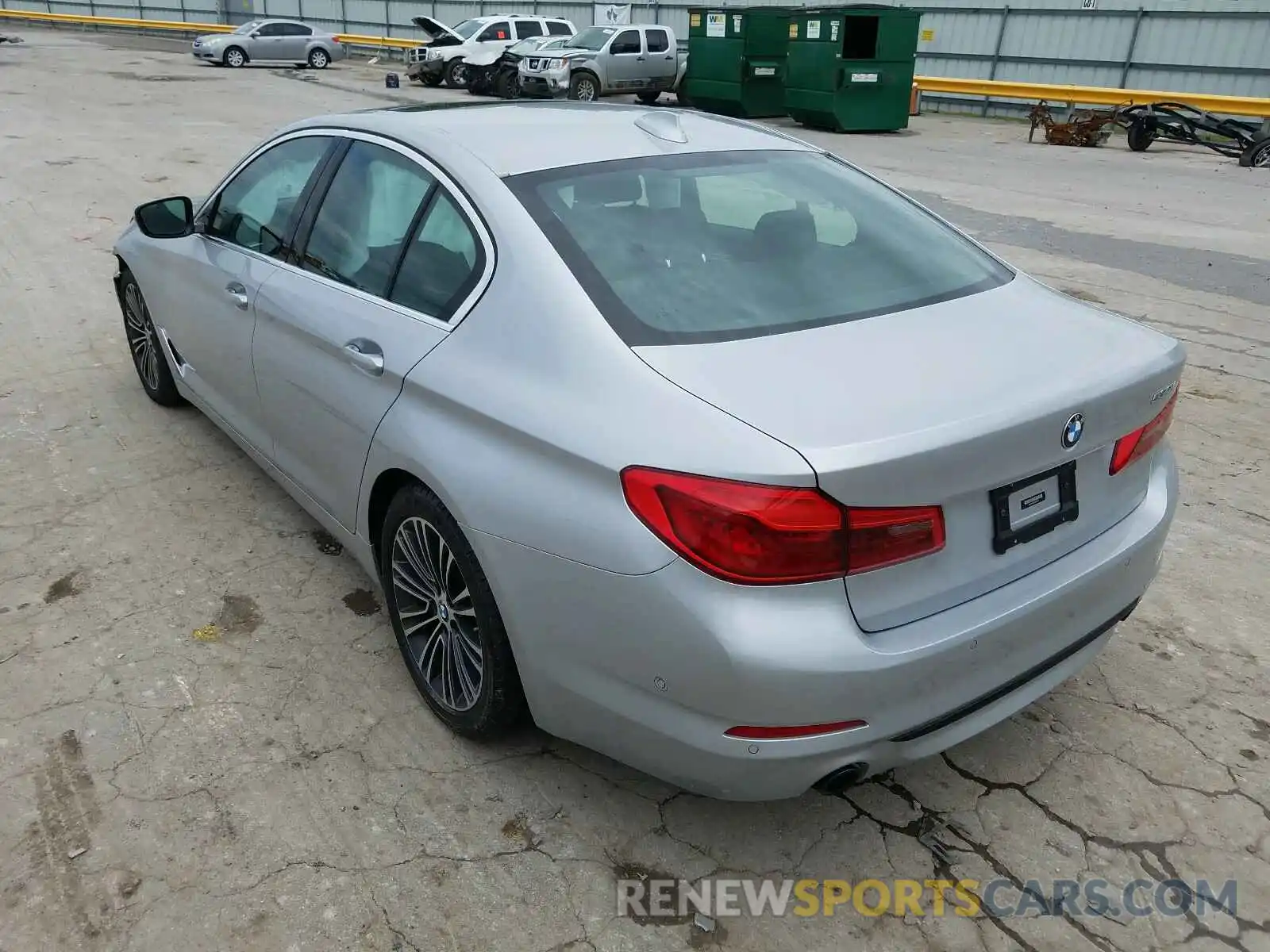 3 Photograph of a damaged car WBAJA5C53KG901201 BMW 5 SERIES 2019