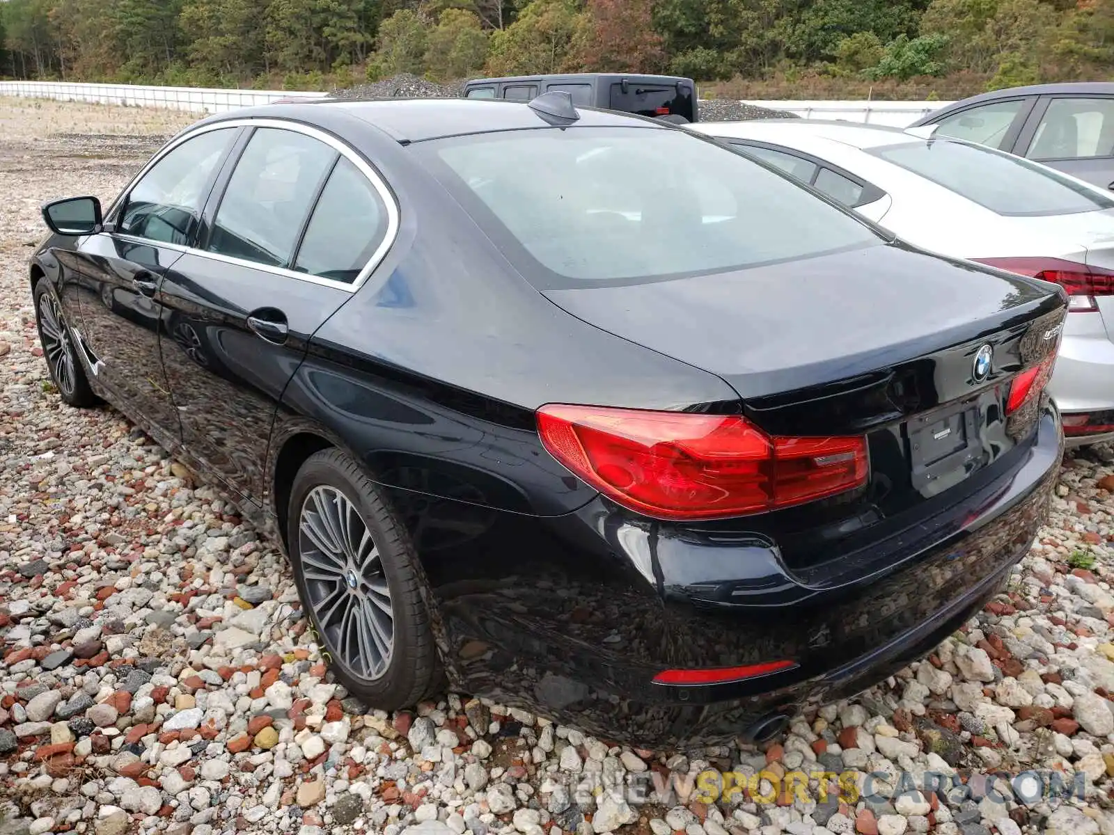 3 Photograph of a damaged car WBAJA5C53KWA58030 BMW 5 SERIES 2019