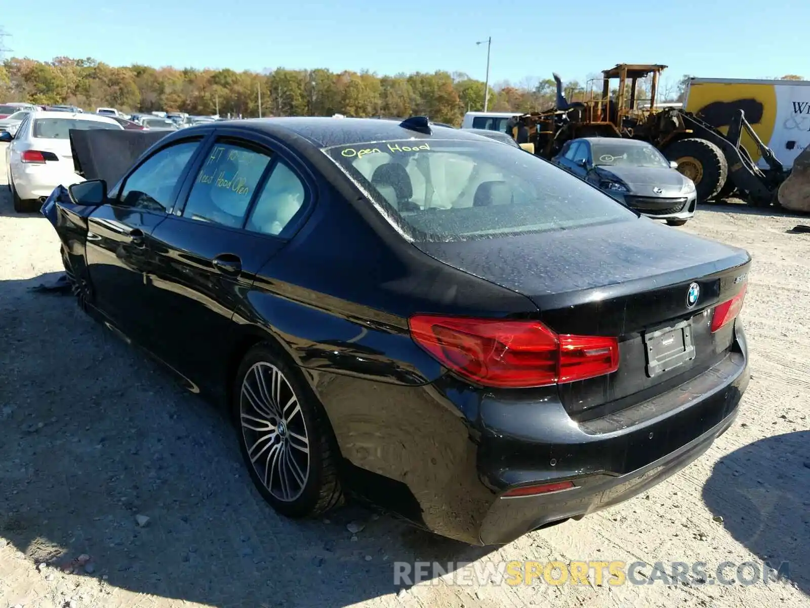 3 Photograph of a damaged car WBAJA5C53KWW42098 BMW 5 SERIES 2019