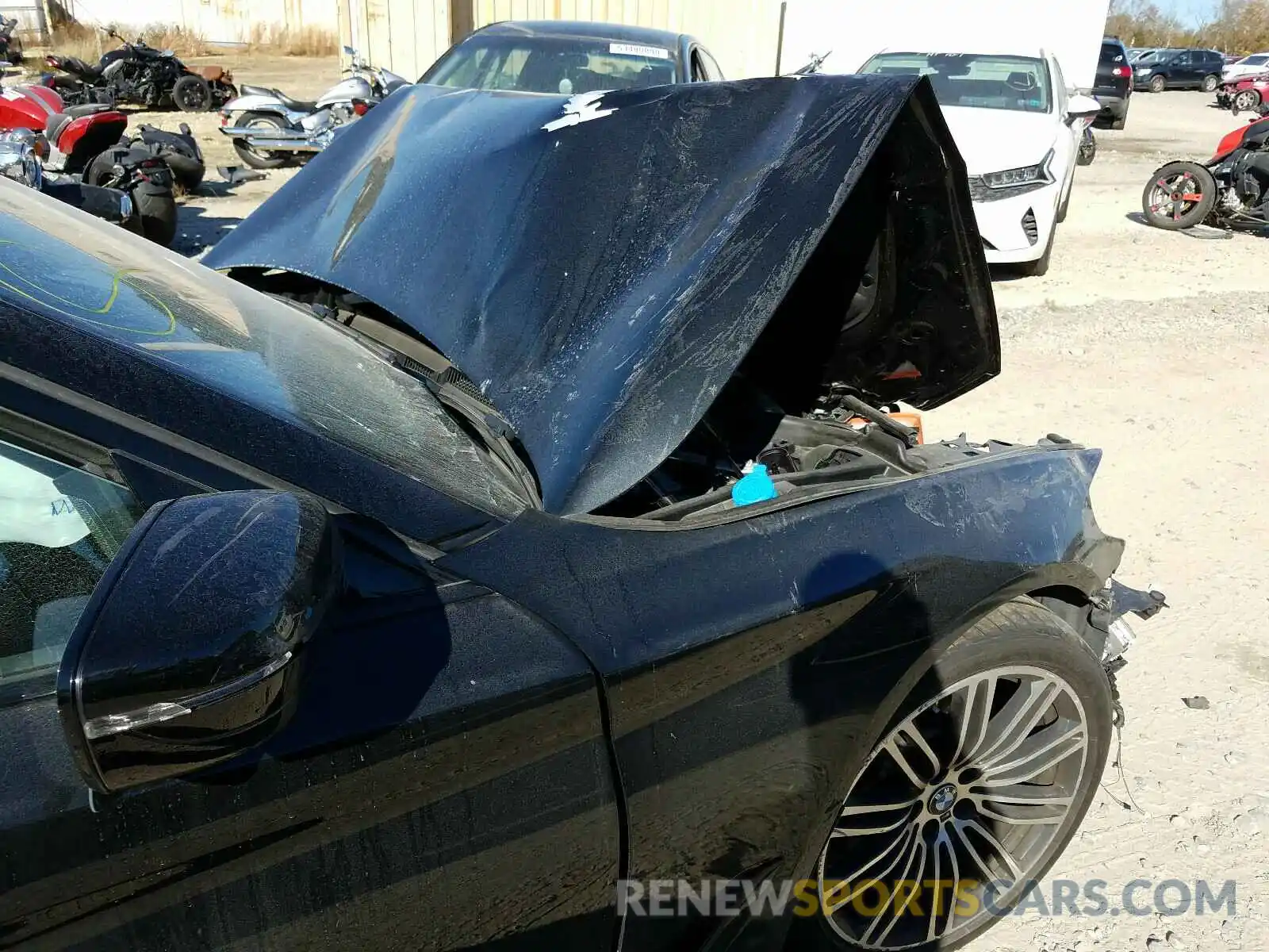 9 Фотография поврежденного автомобиля WBAJA5C53KWW42098 BMW 5 SERIES 2019