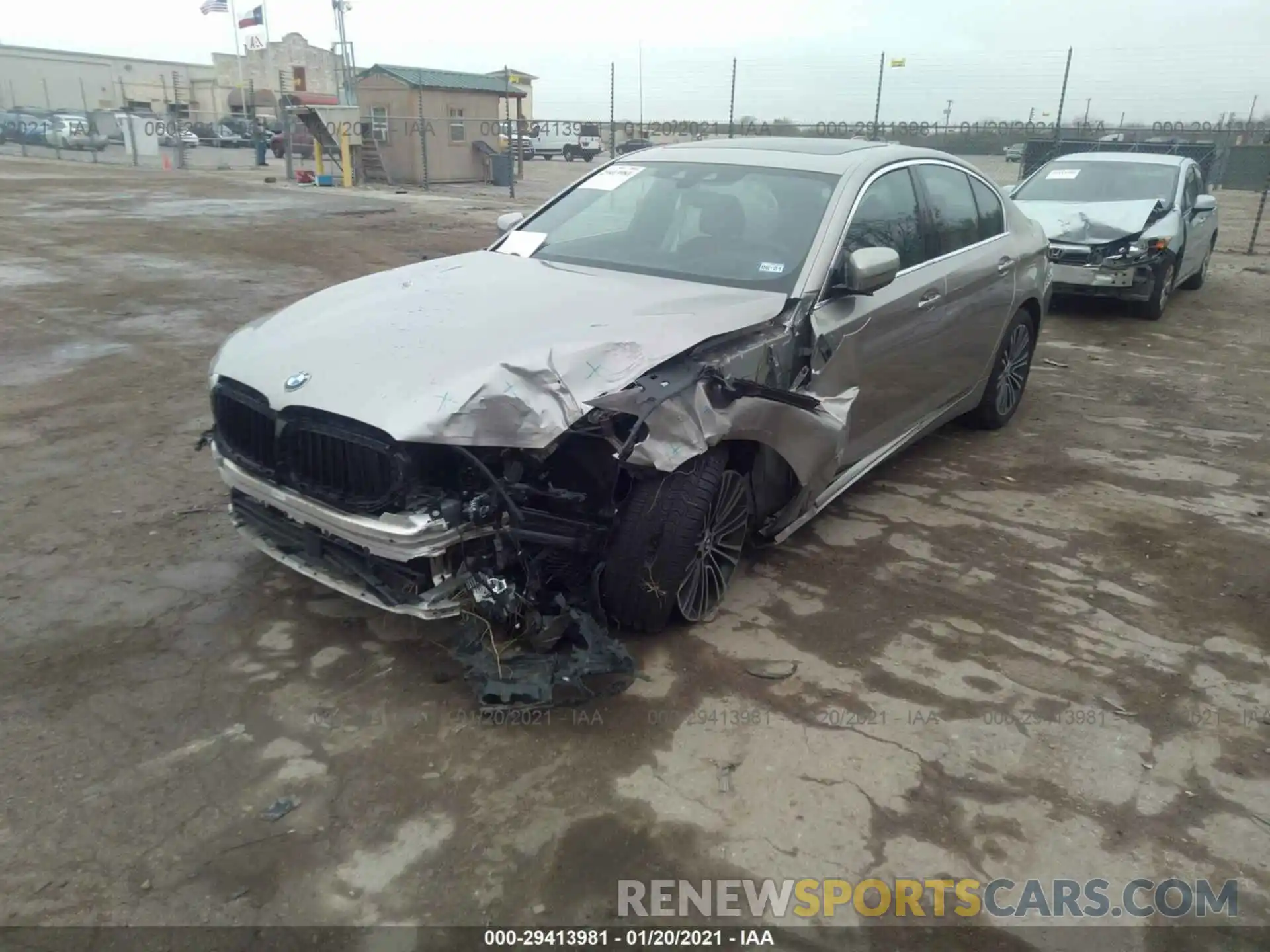 6 Photograph of a damaged car WBAJA5C54KBX46770 BMW 5 SERIES 2019