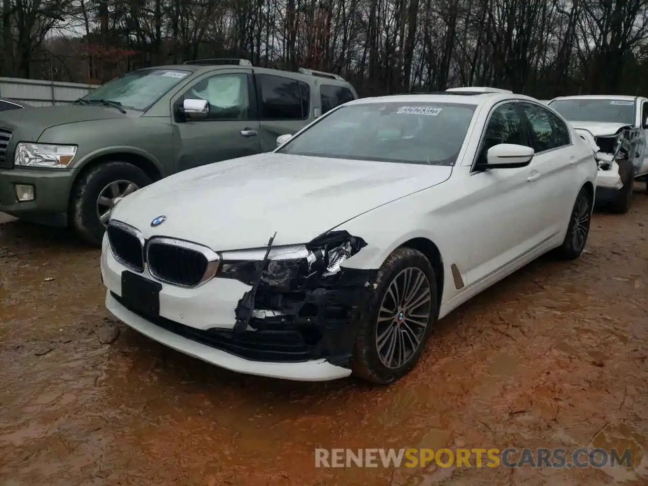 2 Photograph of a damaged car WBAJA5C54KBX46848 BMW 5 SERIES 2019