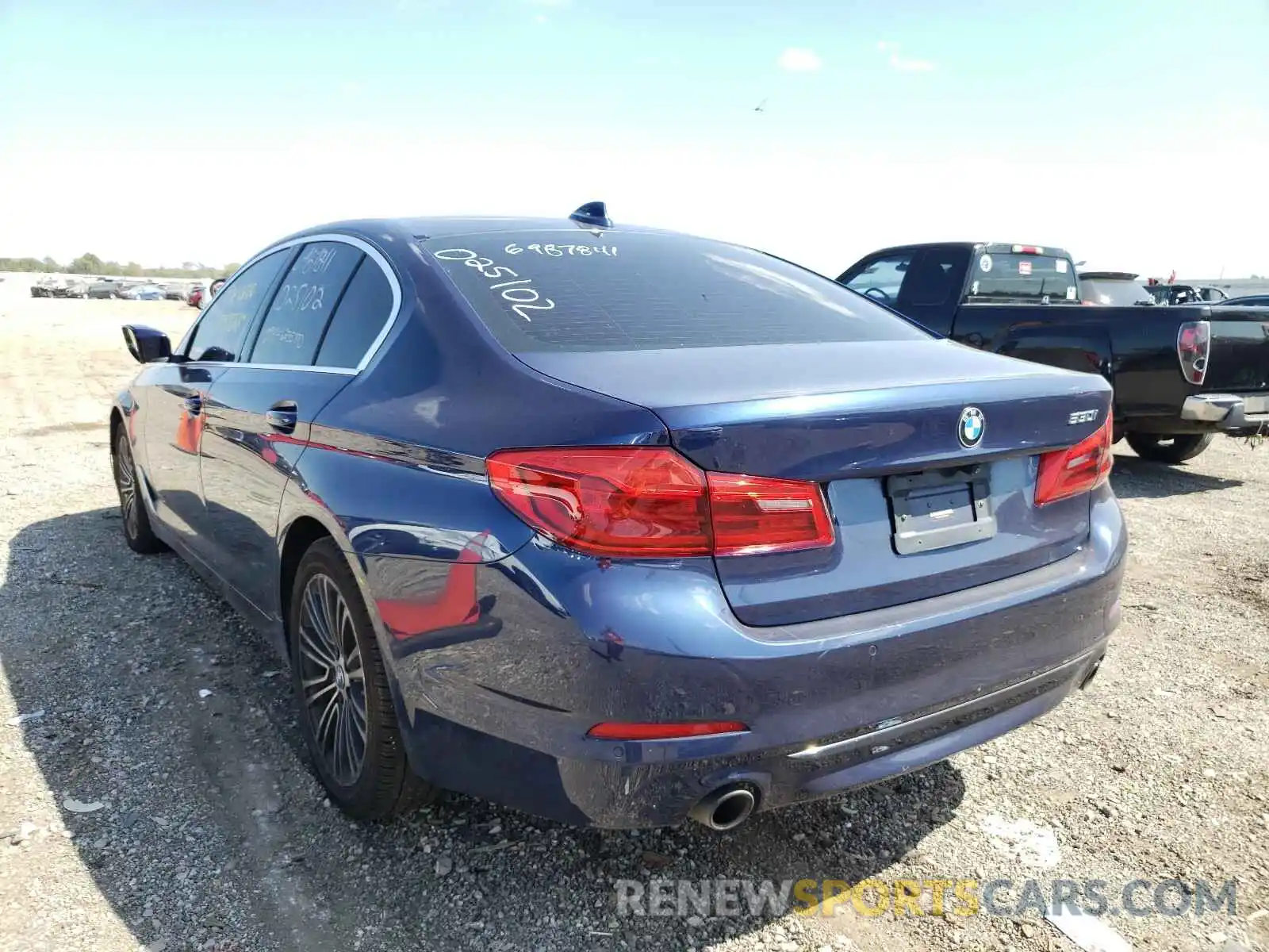 3 Photograph of a damaged car WBAJA5C54KBX49149 BMW 5 SERIES 2019