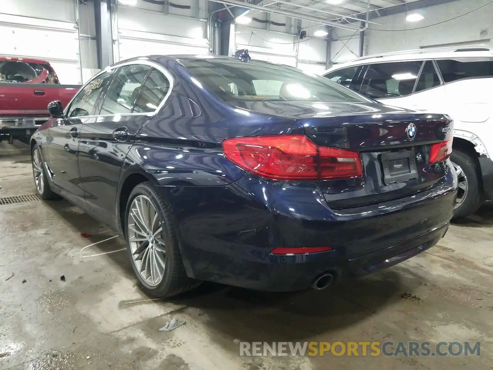 3 Photograph of a damaged car WBAJA5C54KBX87495 BMW 5 SERIES 2019