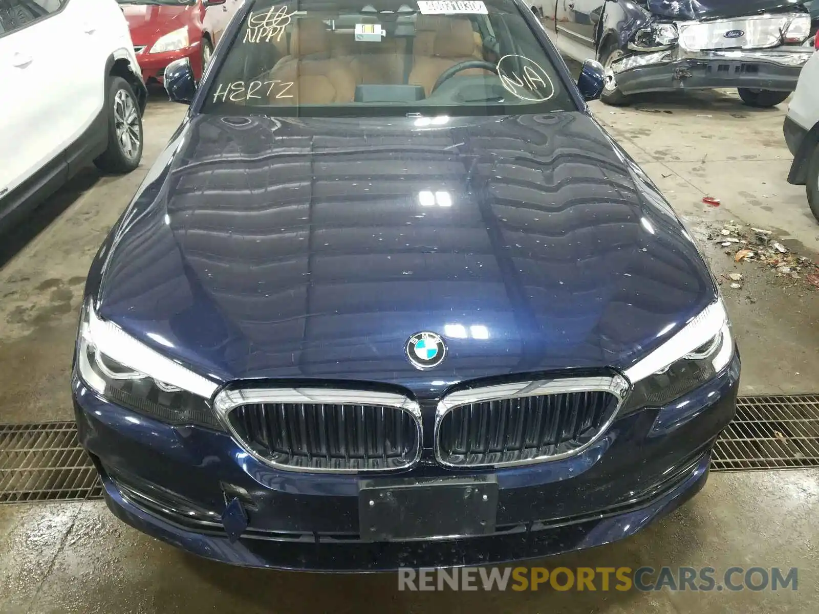 9 Photograph of a damaged car WBAJA5C54KBX87495 BMW 5 SERIES 2019