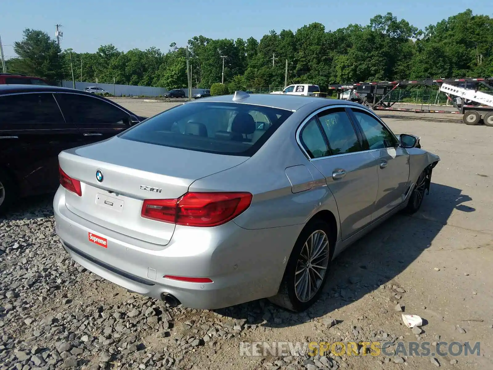 4 Photograph of a damaged car WBAJA5C54KBX87657 BMW 5 SERIES 2019