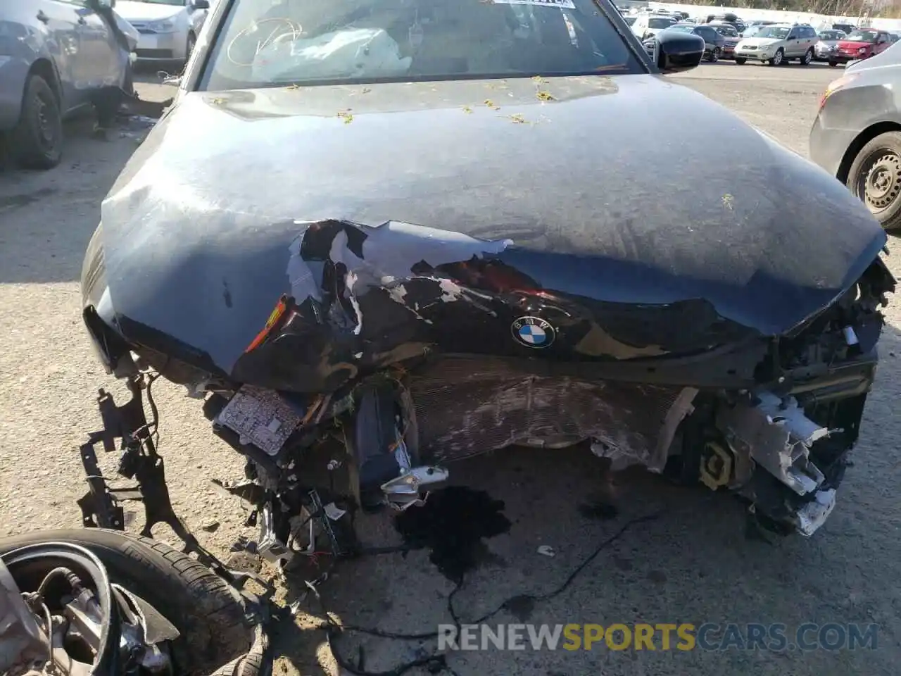 9 Photograph of a damaged car WBAJA5C54KBX88002 BMW 5 SERIES 2019