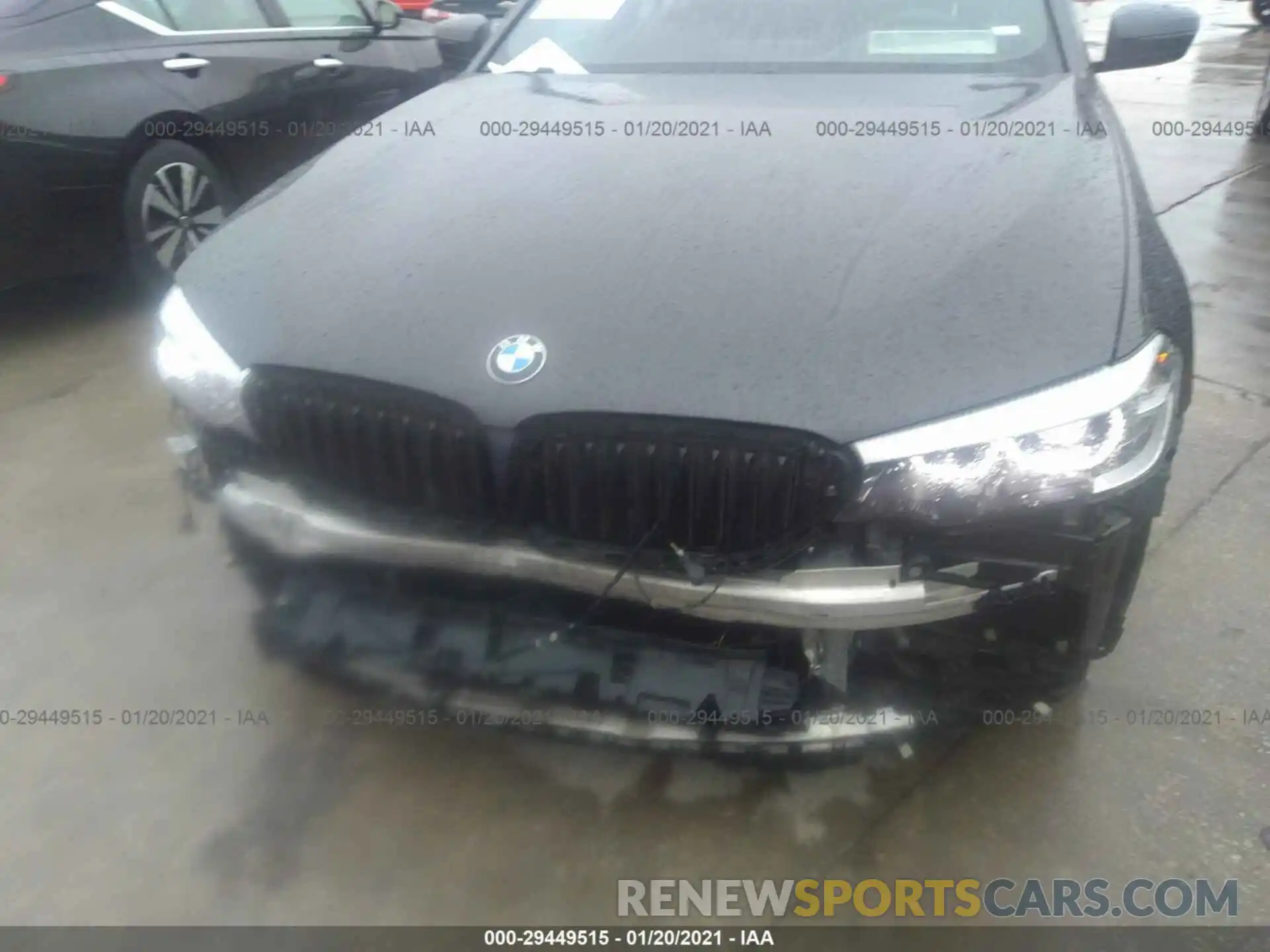 6 Photograph of a damaged car WBAJA5C54KBX88193 BMW 5 SERIES 2019