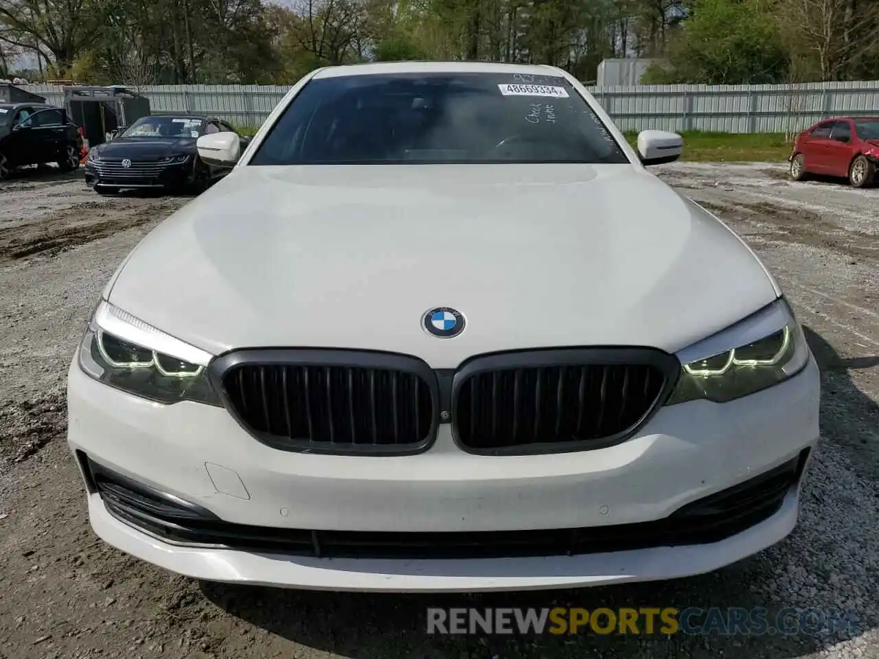 5 Фотография поврежденного автомобиля WBAJA5C54KG900977 BMW 5 SERIES 2019